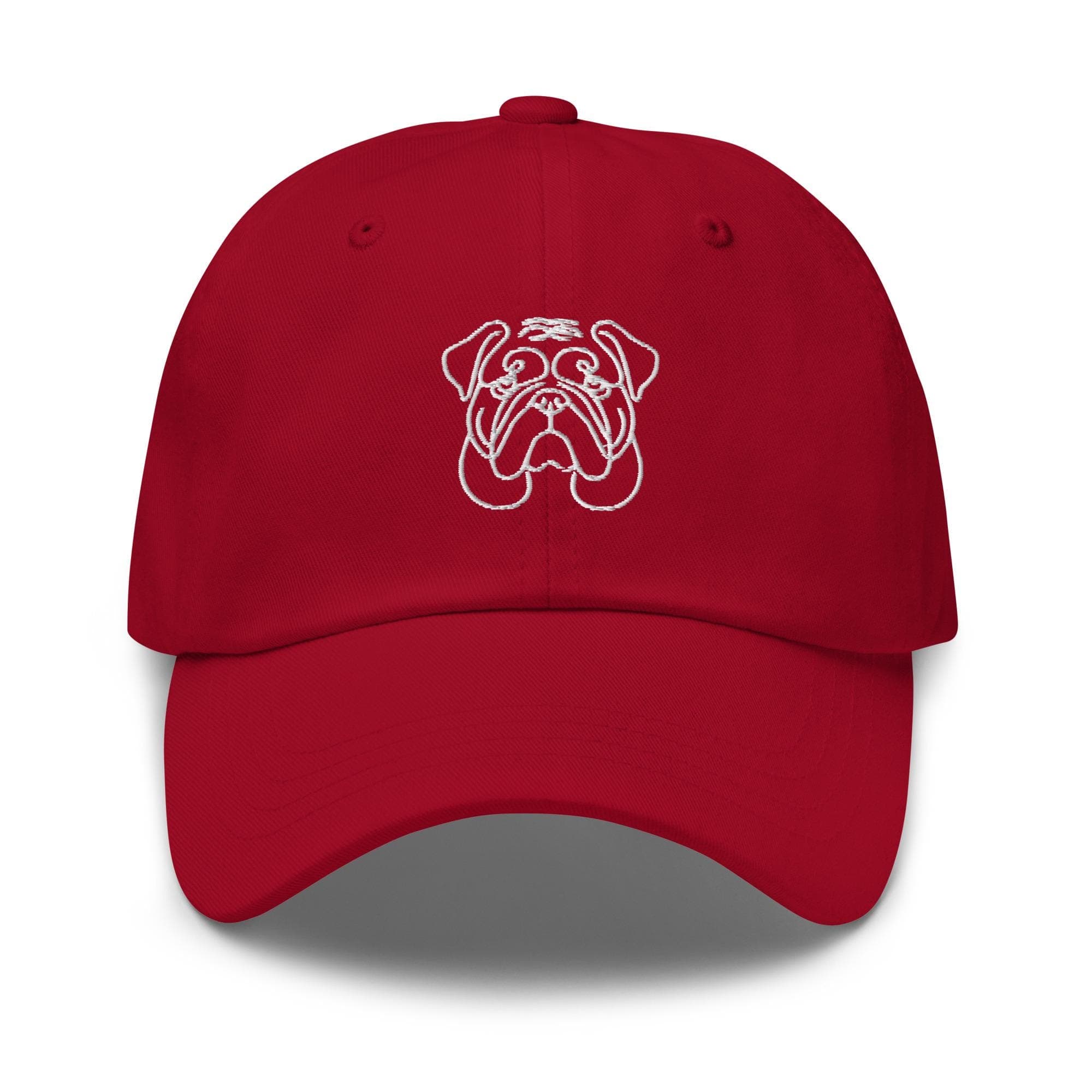 English Bulldog Hat Embroidered Hat English Bulldog Gift English Bulldog Owner Gift Dog lover Cap Gift for Mom Gift for Friend Baseball Cap