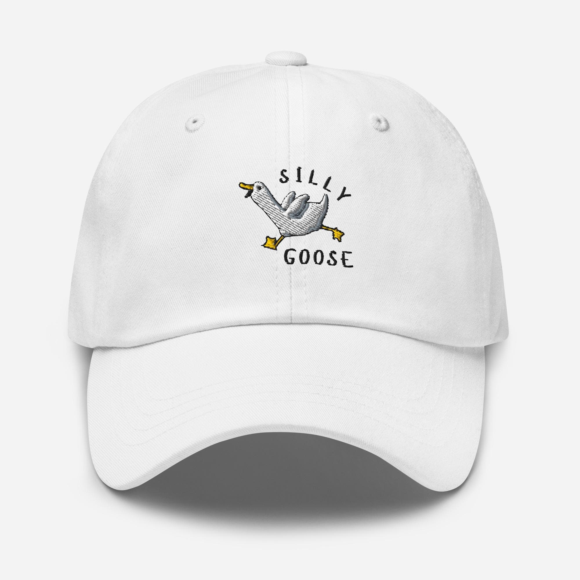Silly Goose Dad Cap | Embroidered Baseball Hat | Fun Animal Lover Gift