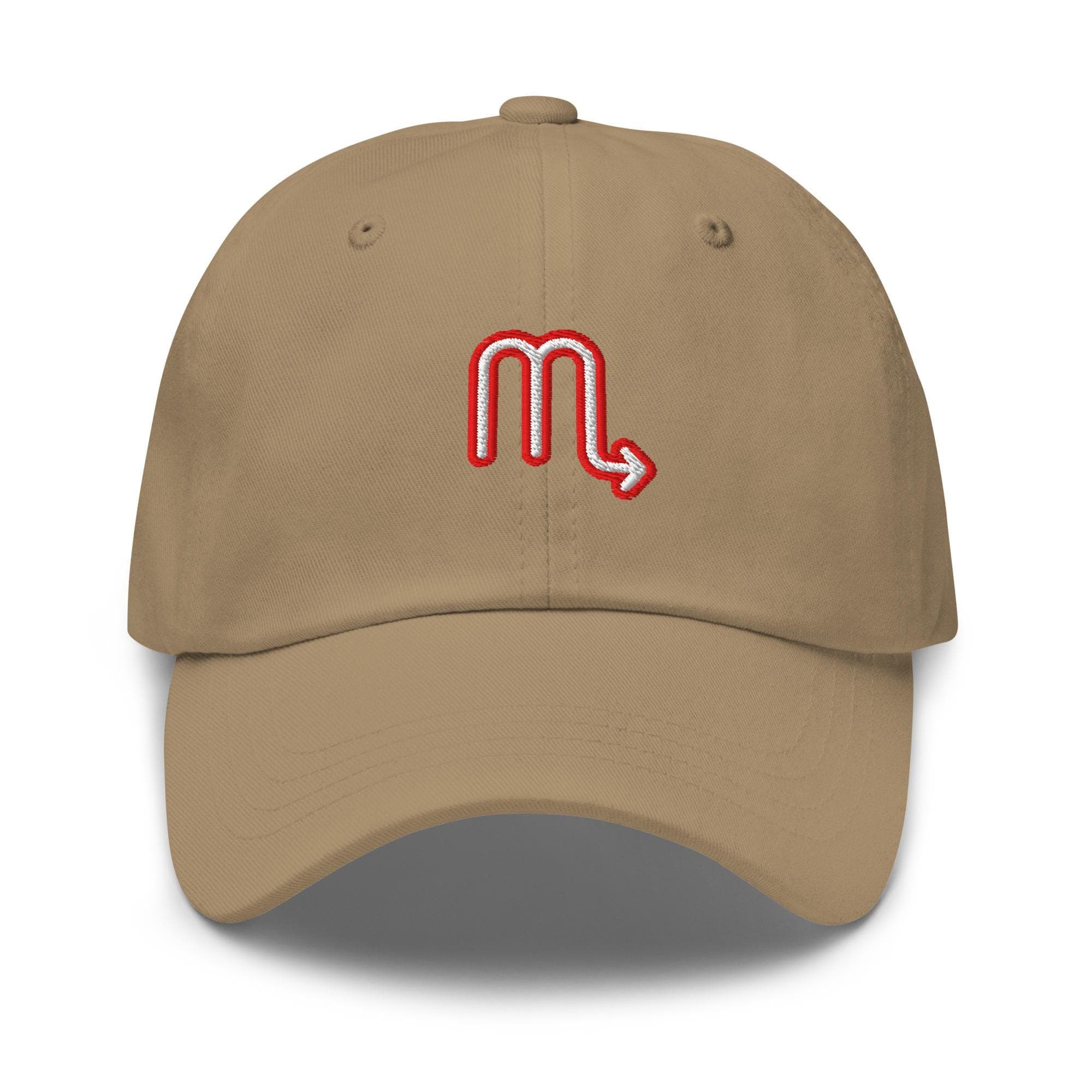 Scorpio Zodiac Sign Hat Embroidered Dad Hat Adjustable Strap Gift for Scorpio Birthday Gift Astrology Hat Horoscope Astrological Adult Cap