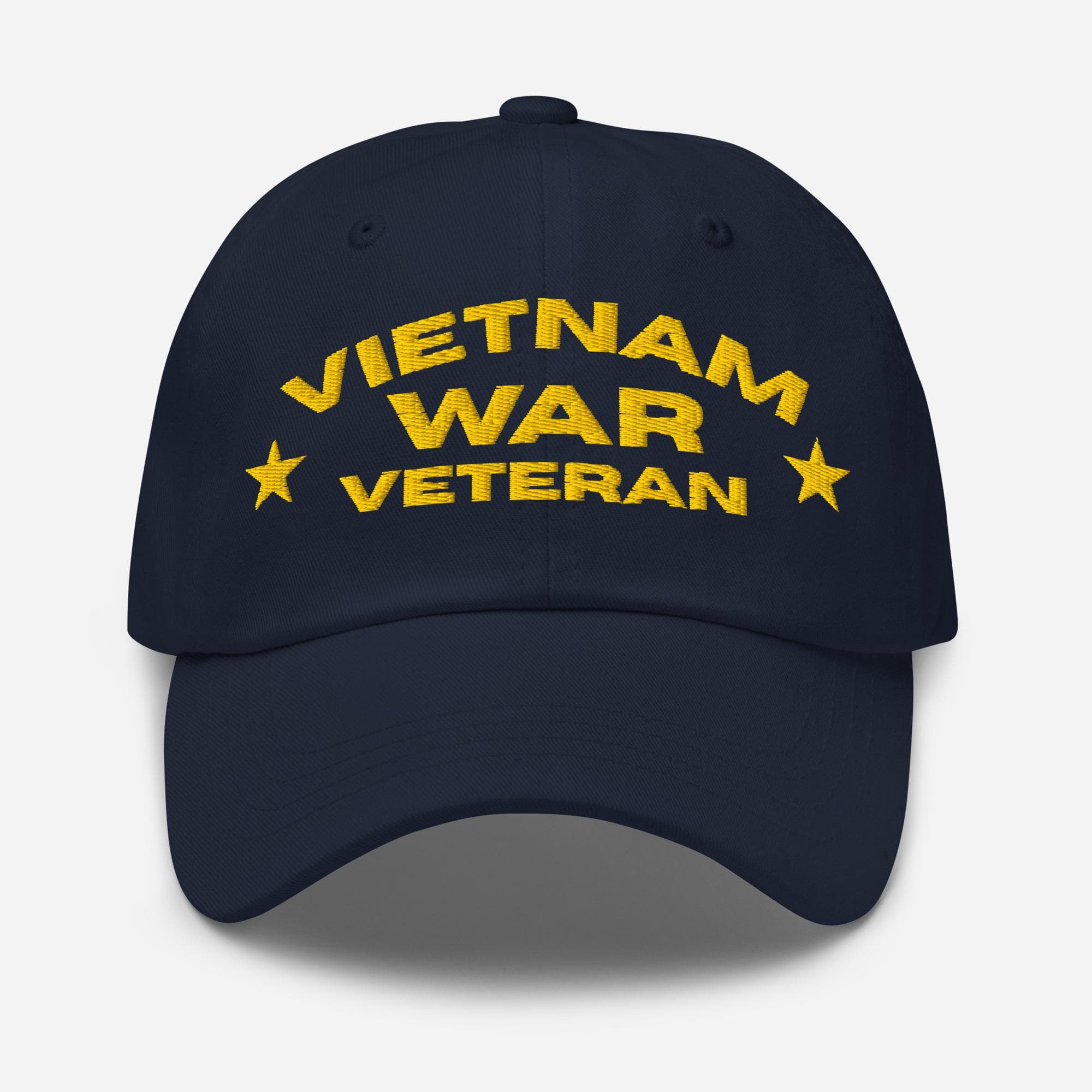 Vietnam War Veteran Hat, Embroidered Dad Cap Military Baseball Cap, Army Navy Air Force Veteran Gift, Adjustable Veteran Pride Cap