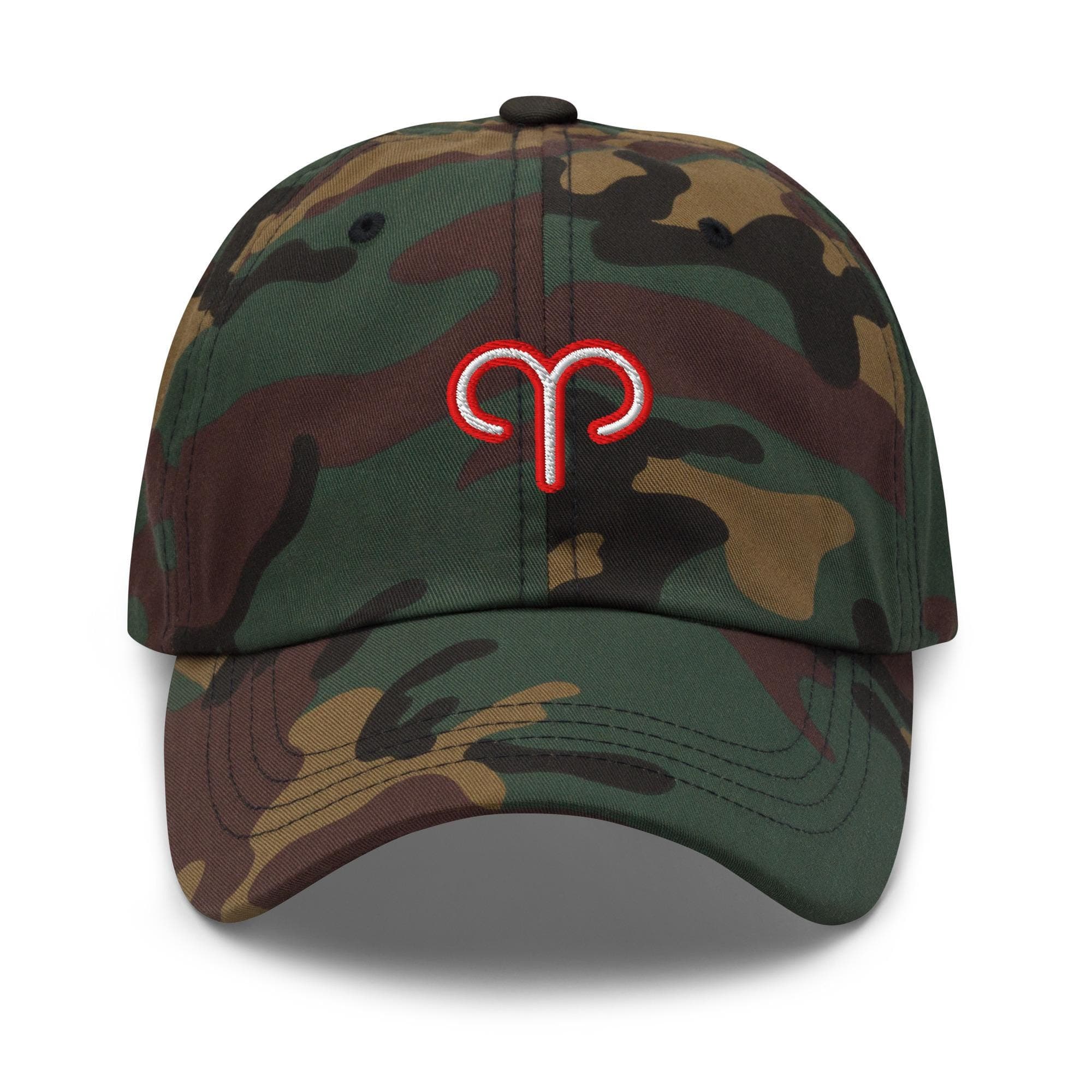 Aries Zodiac Sign Hat Embroidered Dad Hat Adjustable Strap Gift for Aries Birthday Astrology Hat Horoscope Astrological Adult Cap Mama Hat