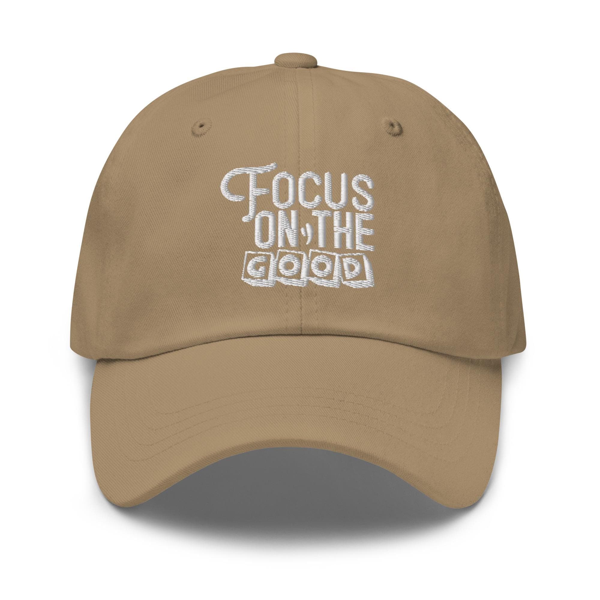 Focus On The Good Embroidered Dad Hat Gift for Dad Mental Hat Self Care Hat Self Love Hat Therapy Hat Mental Health Awareness Cap Inspired