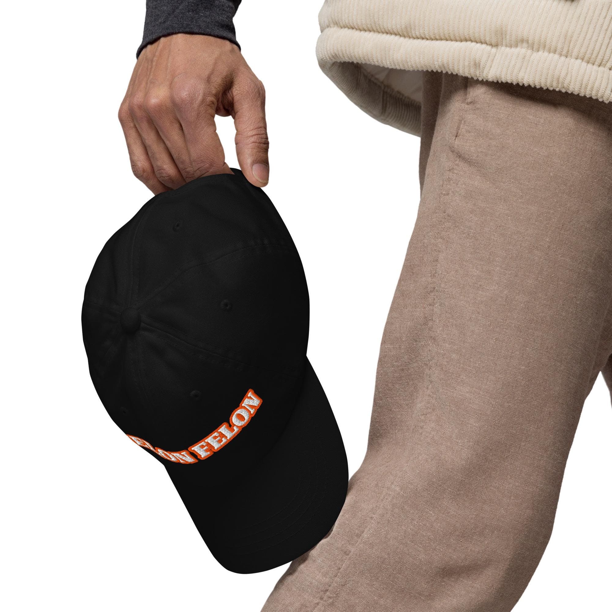 Melon Felon Hat | Embroidered Dad Hat | Adjustable Buckle Basebal Hat
