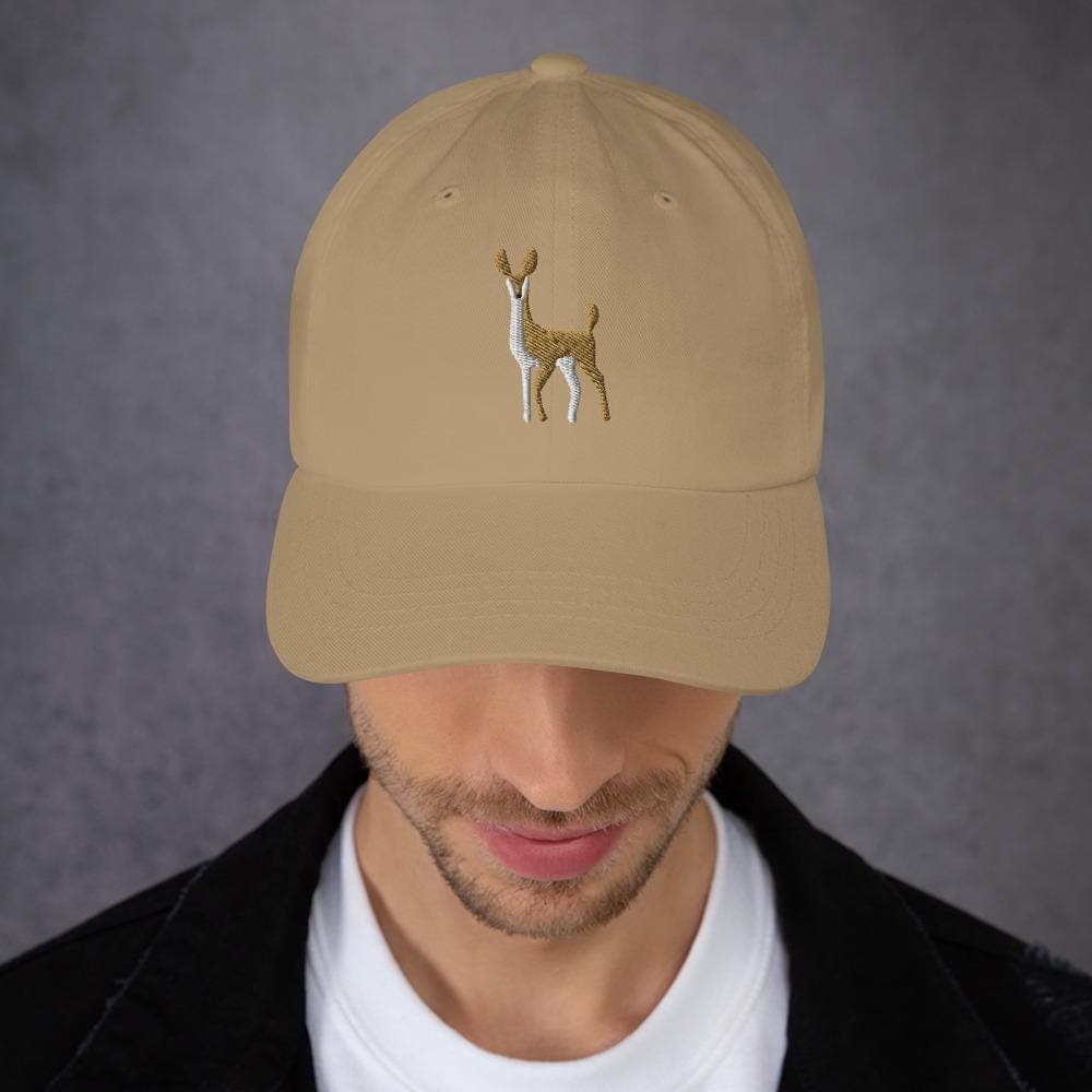Embroidered Deer Cap | Wildlife Hat | Outdoor Hunting Gift | Animal Lover Baseball Cap | Nature Embroidery Dad Hat