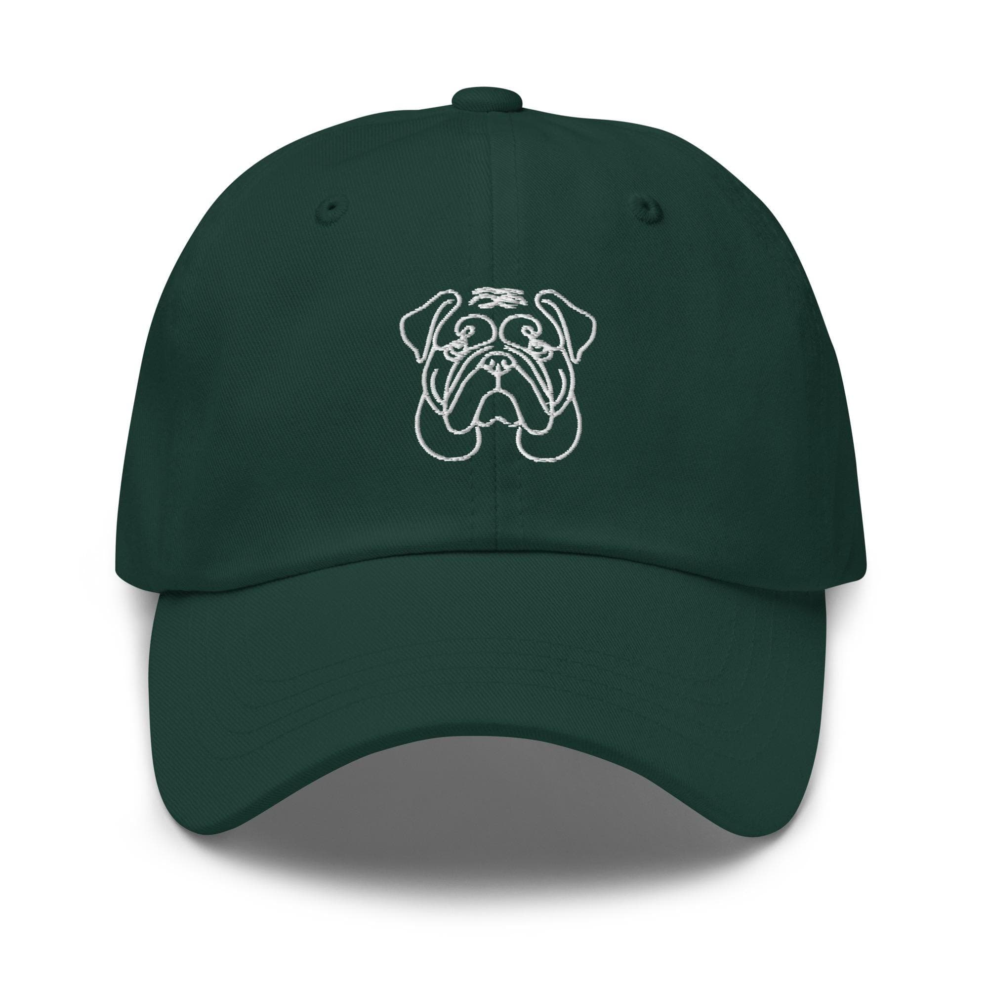 English Bulldog Hat Embroidered Hat English Bulldog Gift English Bulldog Owner Gift Dog lover Cap Gift for Mom Gift for Friend Baseball Cap