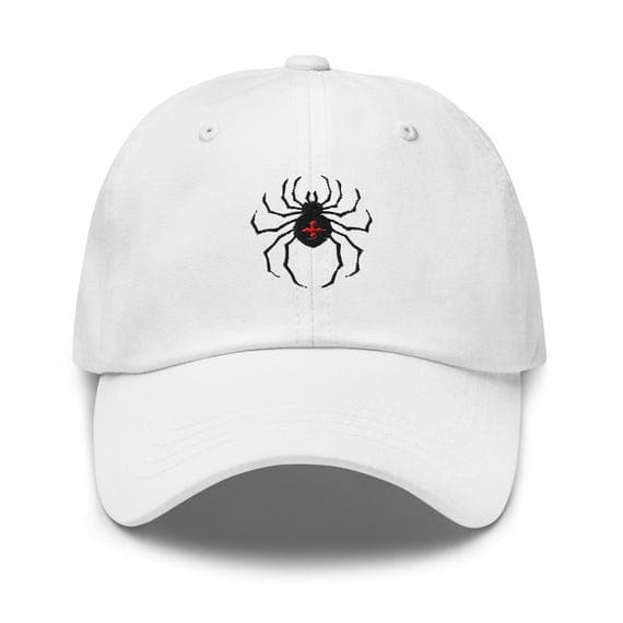 Phantom Troupe Logo Hat Embroidered Hat Anime Hat Black Spider Logo Hat Gift for Spider Lover Anime Lover Gift