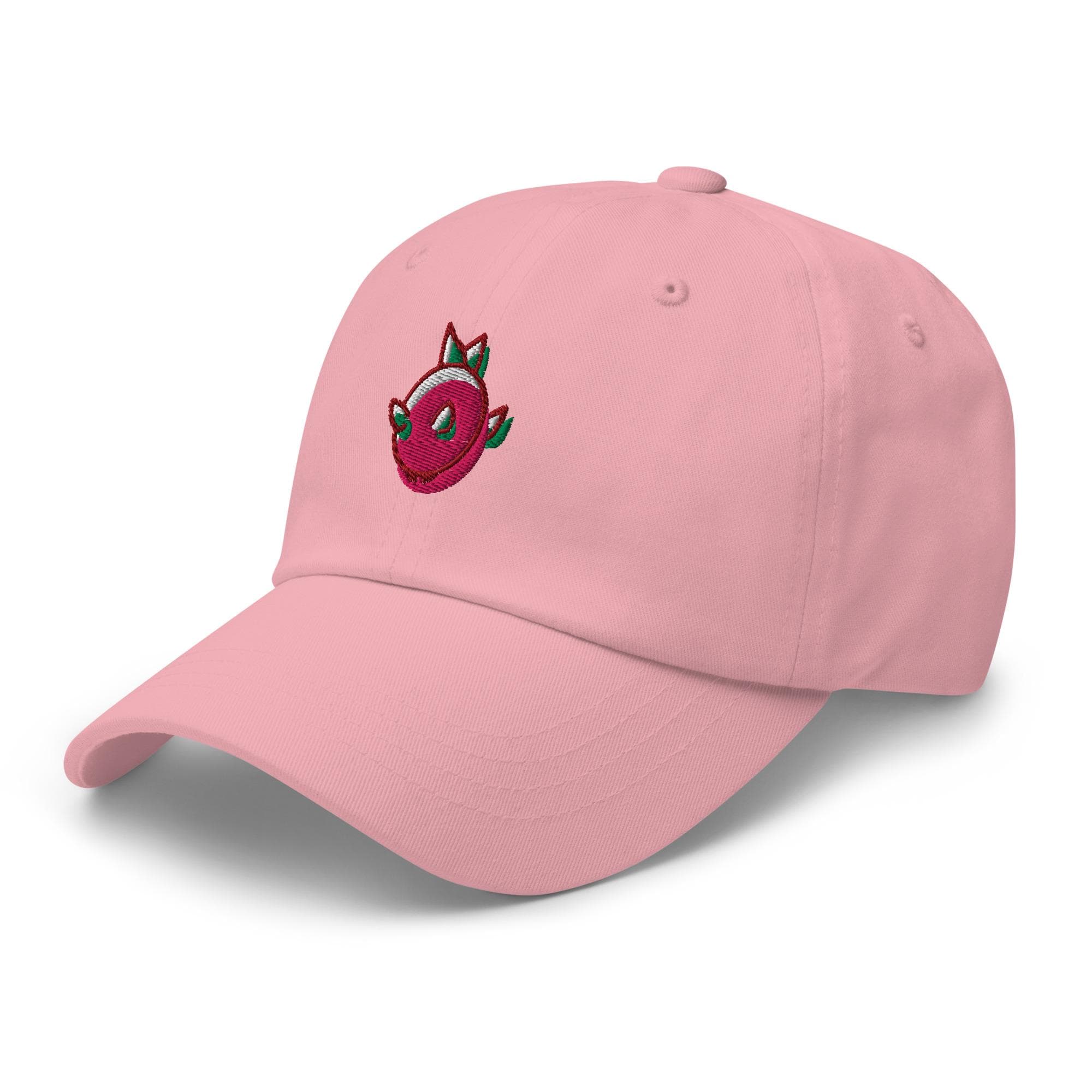 Dragon Fruit Baseball Dad Cap – Embroidered Fruit Hat, Summer Aesthetic Headwear, Casual Adjustable Cap Gift