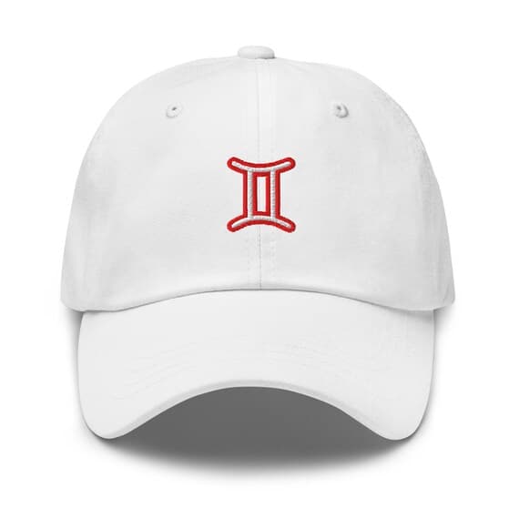 Gemini Zodiac Sign Hat Embroidered Dad Hat Adjustable Strap Gift for Gemini Birthday Astrology Hat Horoscope Astrological Adult Cap