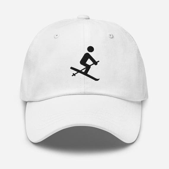 Skiing Cap Embroidered Winter Sports Hat Outdoor Snowboard Hat Gift