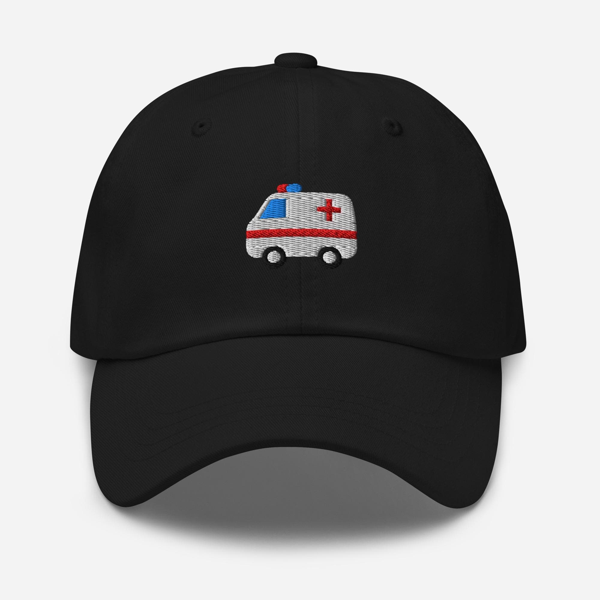 Ambulance Dad Hat Baseball Cap | EMT Paramedic Nurse Gift | Emergency Medical Embroidered Cap