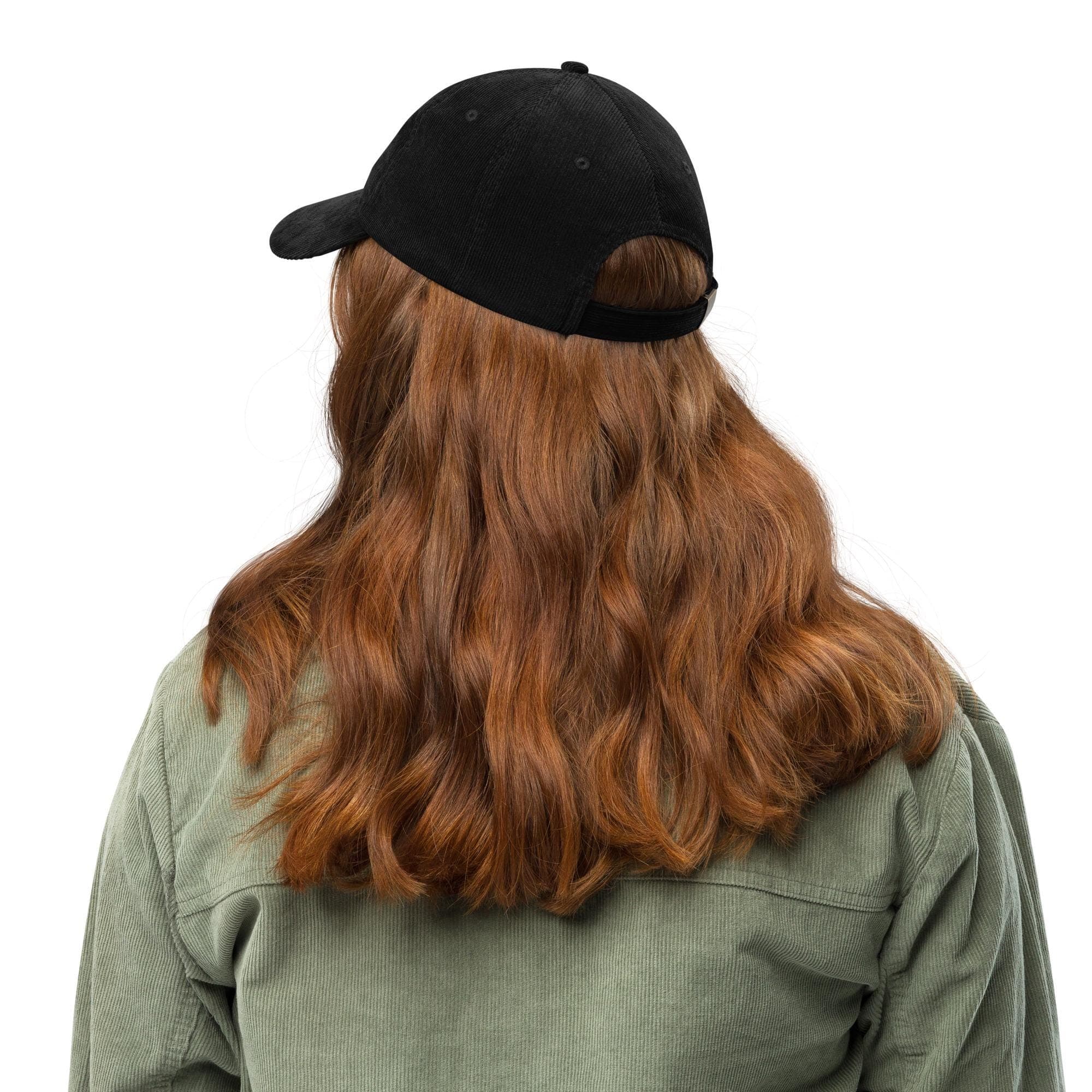 Samuel Beckett Quote Hat | Corduroy Cap We Are All Born Mad Literary Embroidered Hat | Book Lover Gift | Writer Cap