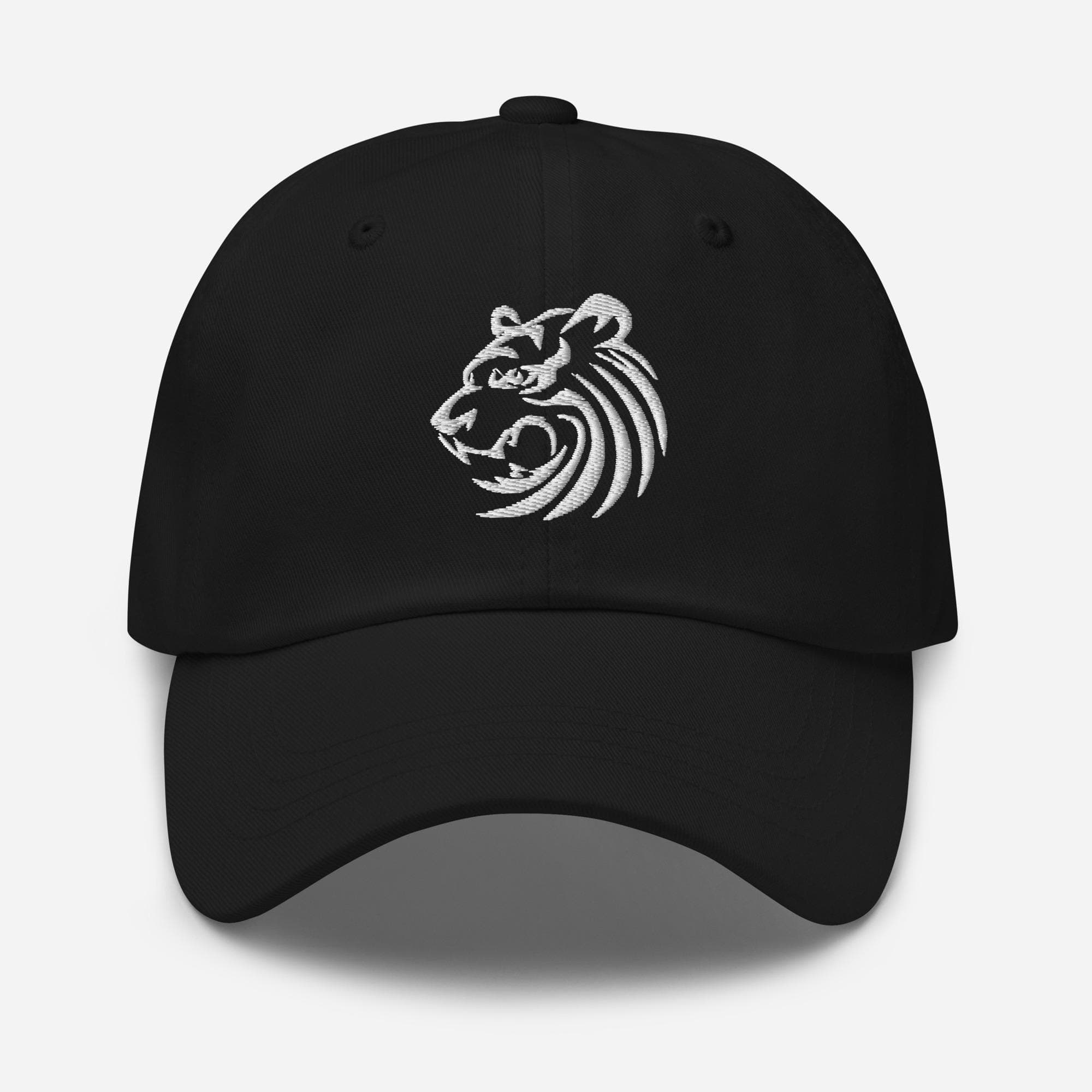 Embroidered Tiger Head Hat – Cute Animal Cap – Unisex Adjustable Baseball Cap