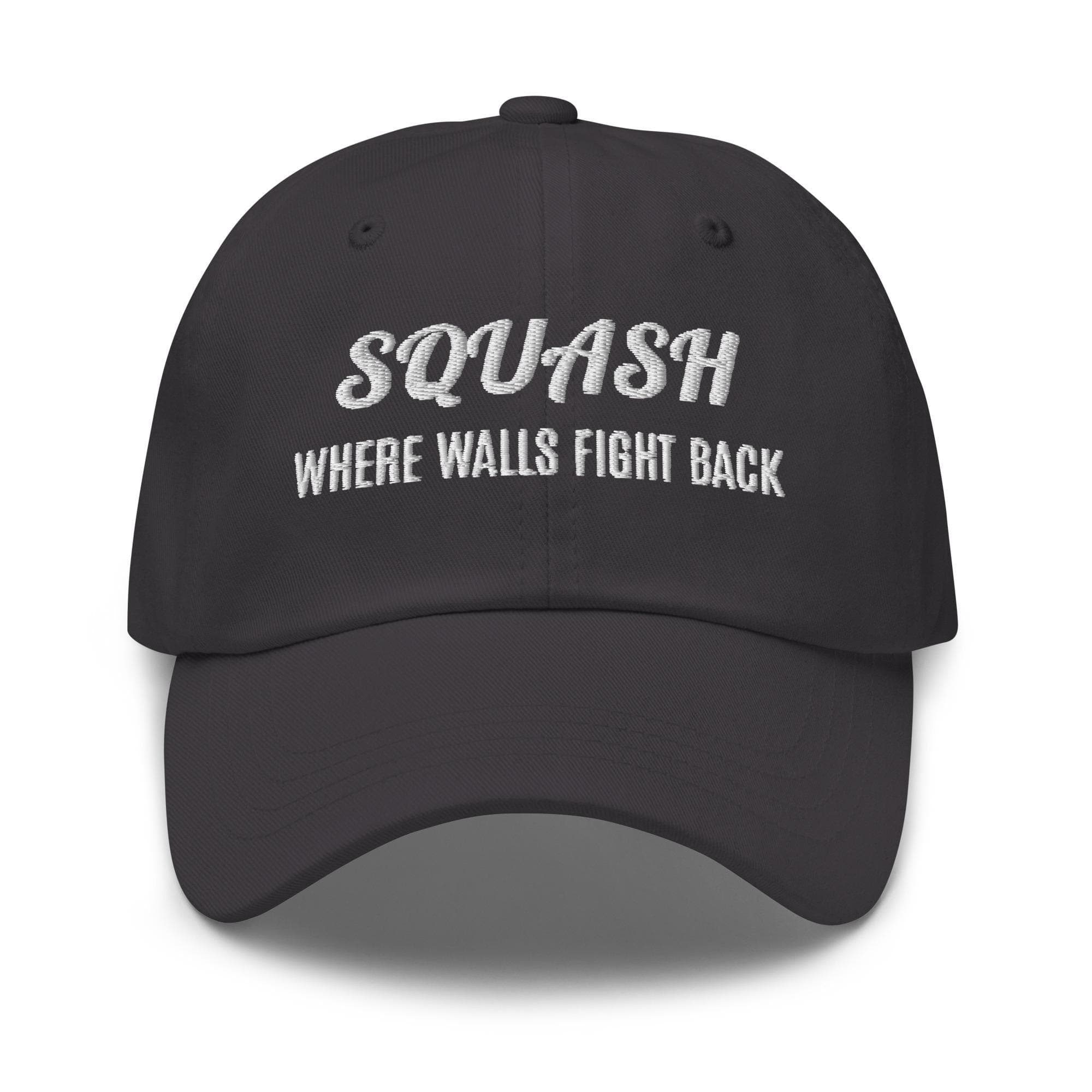 Squash Hat Embroidered Hat Strapback Hat Squash Ball Game Hat, Squash Player Hat Gifts Unisex Baseball Hat Squash Sport Hat Gift for Friend