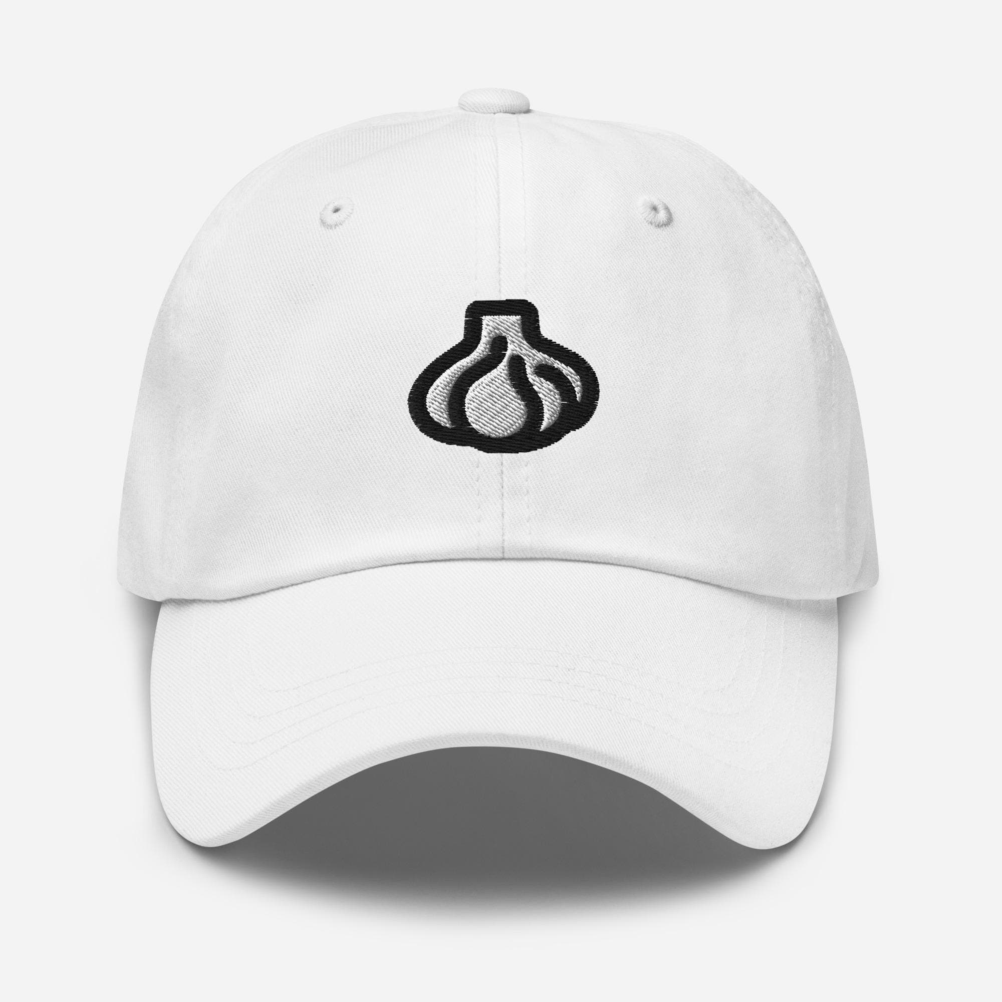 Garlic Lover Cap | Embroidered Garlic Hat | Vegan Foodie Gift