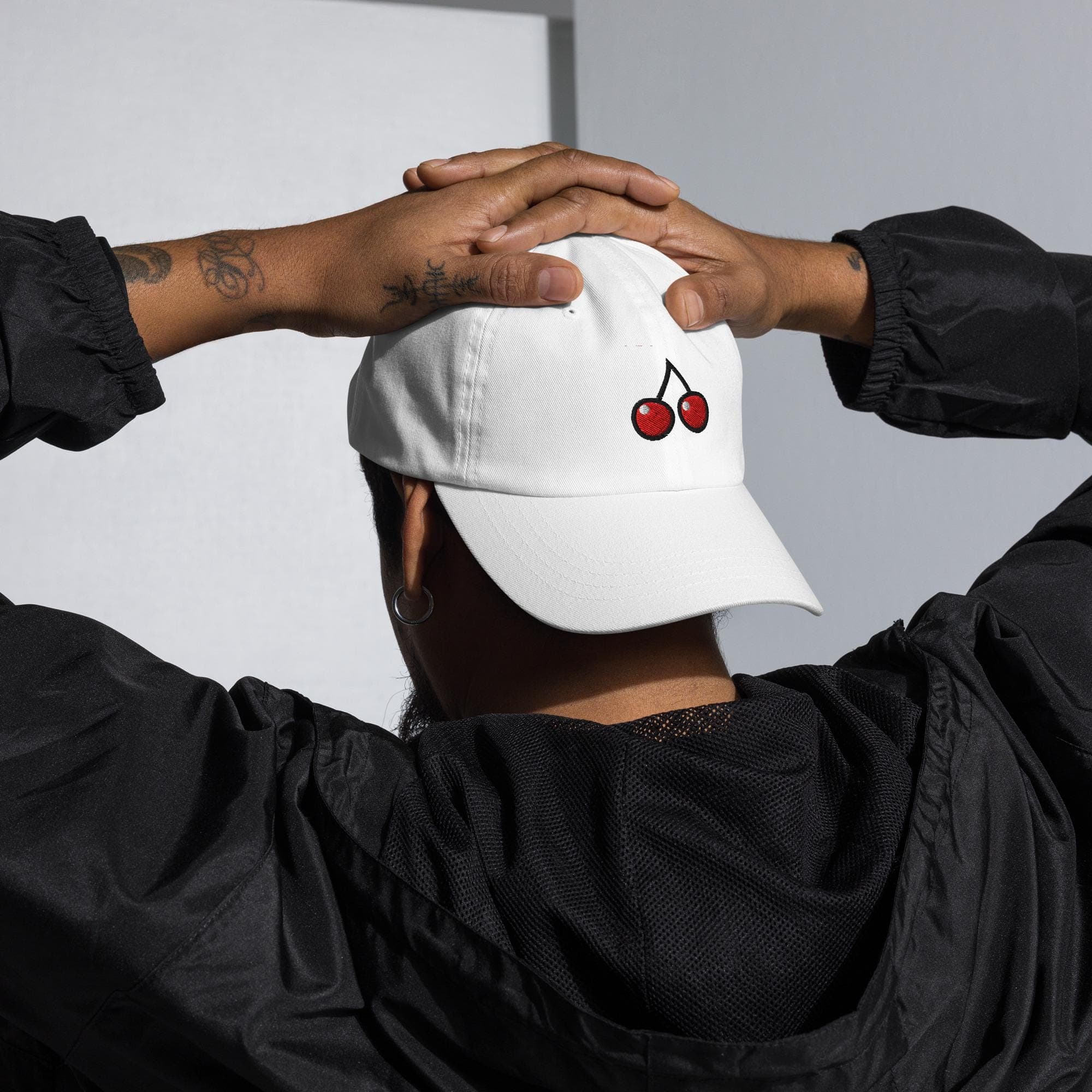 Cherry Embroidered Cap | Cute Fruit Hat