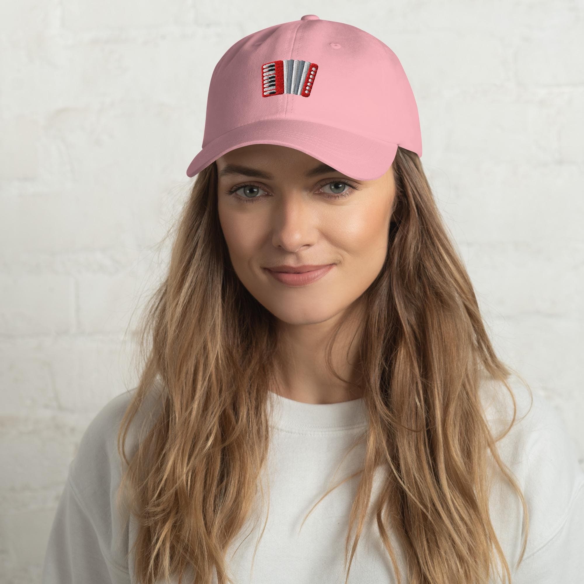 Accordion Dad Cap | Music Lover Baseball Hat | Accordion Player Gift | Music Instrument Embroidered Cap