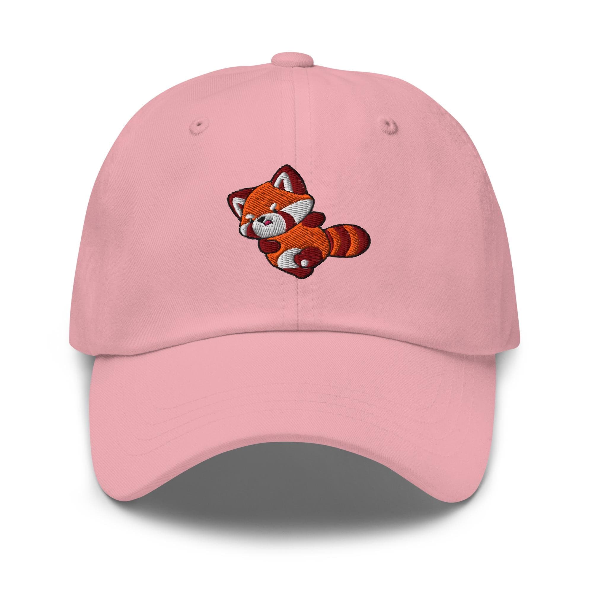 Cute Red Panda Running Embroidered Dad Hat, Gift For Panda Lovers Baseball Cap, Dad Cap Gifts, Gift for Dad Gift for Mom Hat Panda Cap