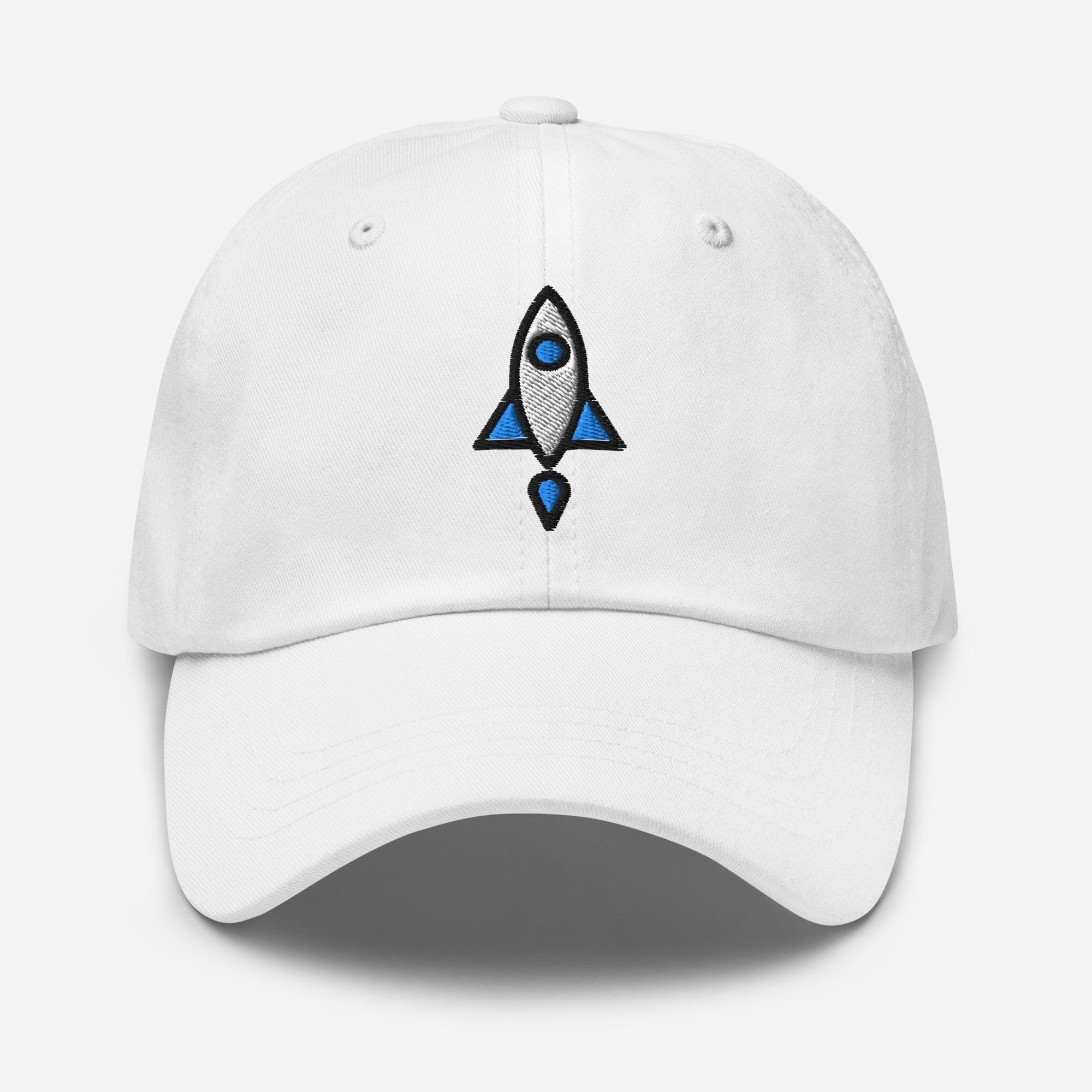 Rocket Embroidered Cap | Space Lover Hat | Astronomy Gift | Rocketship Baseball Cap | Outer Space Dad Hat