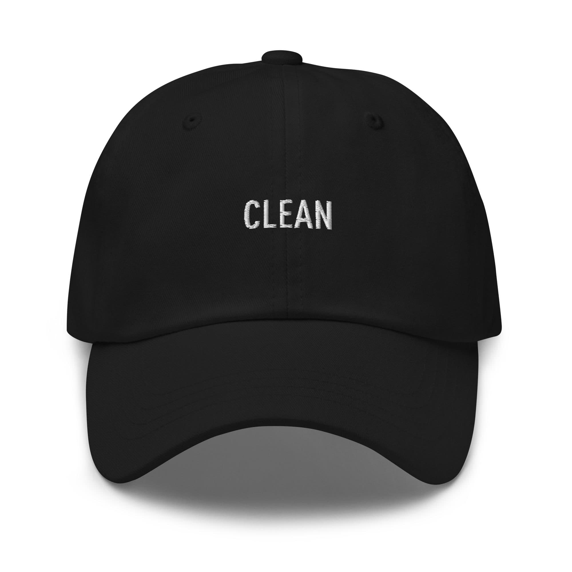 Clean Hat Embroidered Hat with Adjustable Strap Metal | Minimalist Hat | Personality Traits Hat | Baseball Cap | Gift for Friend