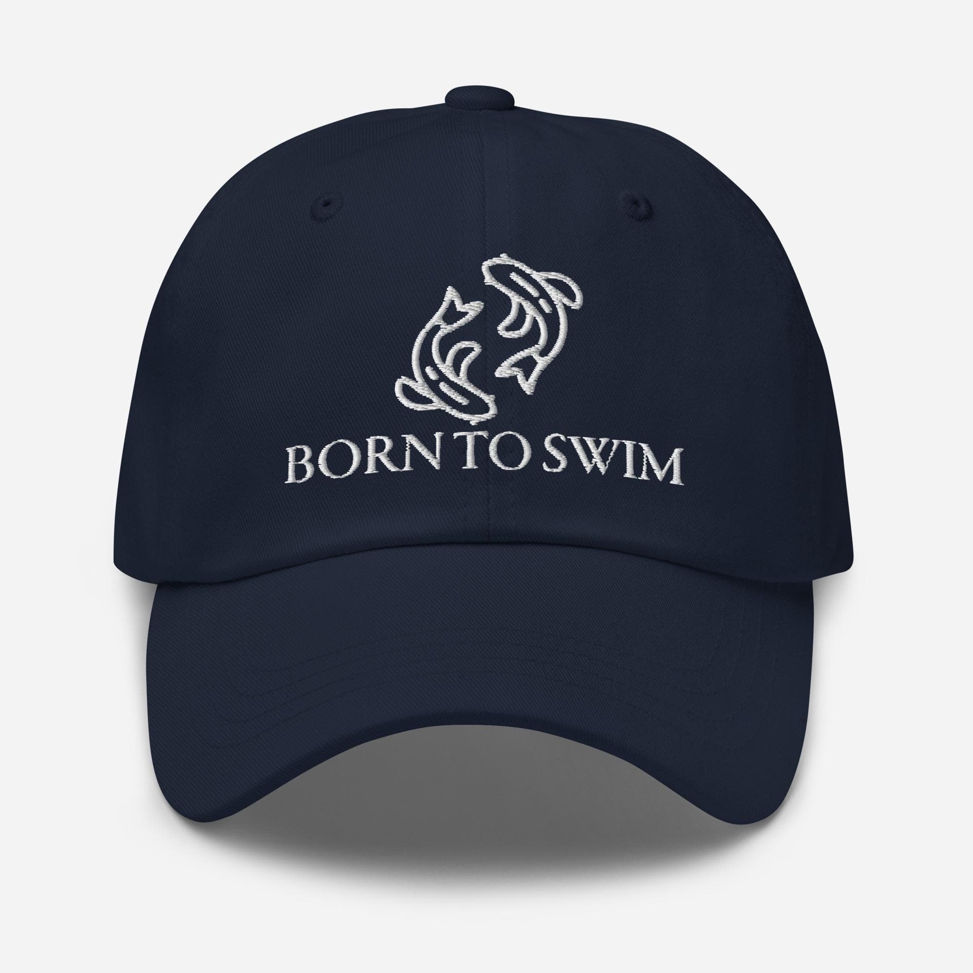 Born to swim fish Hat | Embroidered Dad Cap fish hat
fisherman hat
hat with fish quote
funny fish quote
funny hat
funny fish hat
fishing hat
fishing gift hat
hat for fisherman
funny fish sayings
gift for
for her
for him