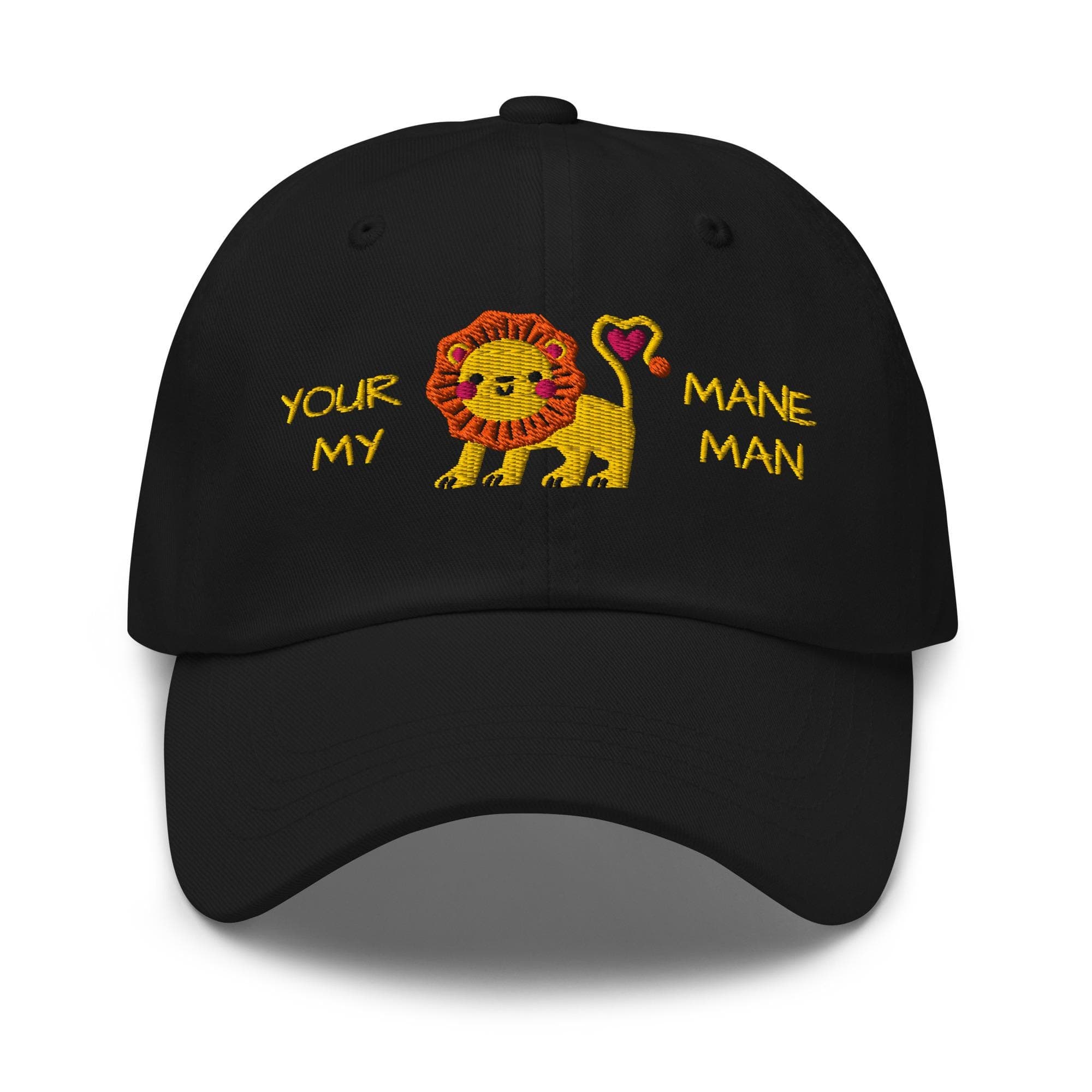 Your My Mane Man Hat Embroidered Hat Valentines Gift for Couple Cute Lion Hat Gift for Kids Gift for Teens Gift for Family Birthday Gift