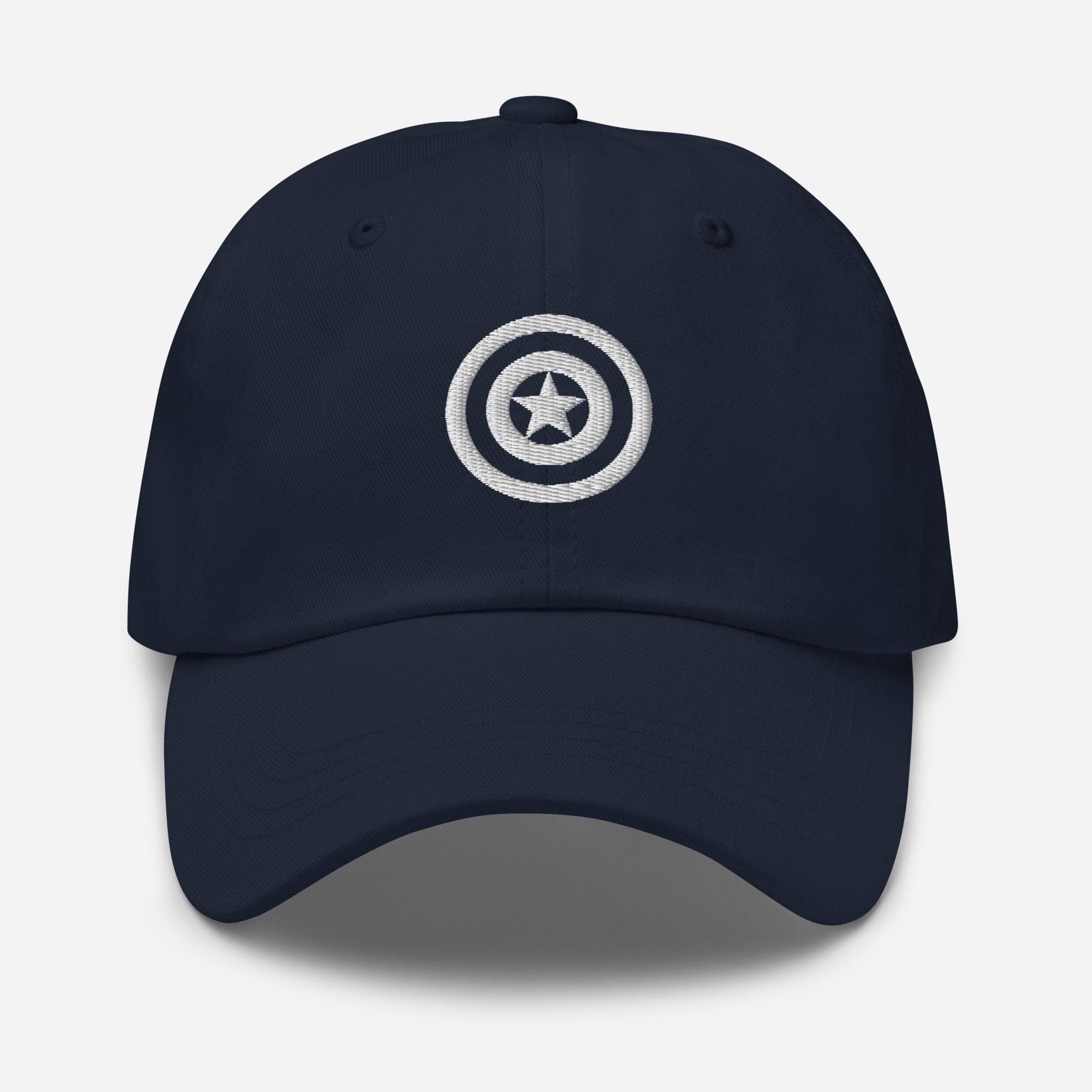 American Shield Hat Embroidered – Patriotic Baseball Cap, USA Pride Dad Hat, Gift for Him