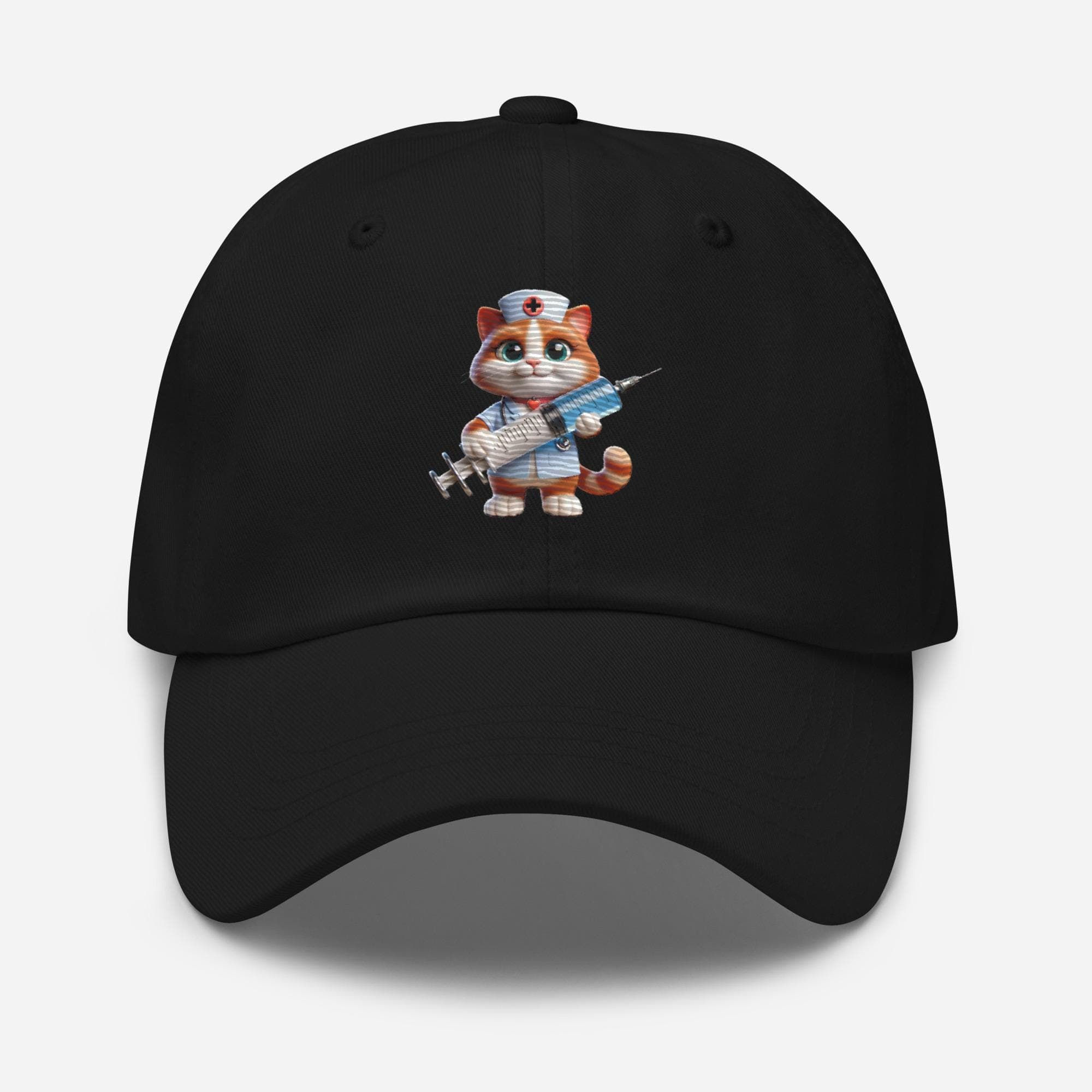 Funny nurse cat Hat Embroidered Dad Cap cute nurse
gift for nursing
nursing student gift
nursing student hat
medical student gift
gift for doctor
funny cat
funny cat hat
funny nursing cat
birthday gift
cute cat hat