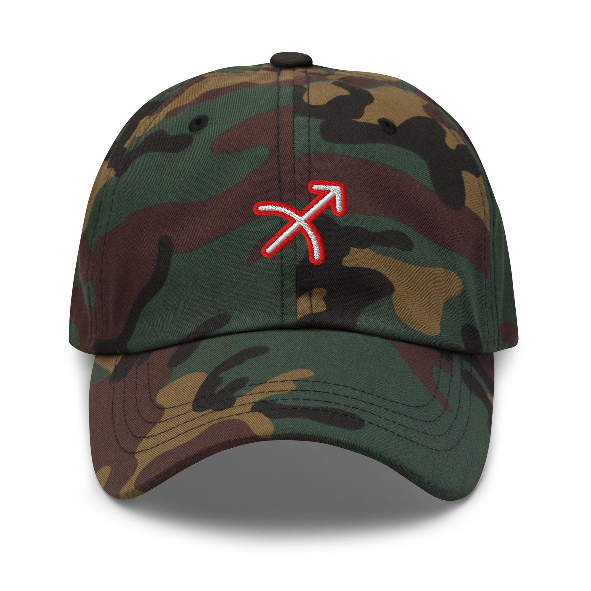 Sagittarius Zodiac Sign Hat Embroidered Dad Hat Adjustable Strap Gift for Sagittarius Birthday Gift Astrology Hat Horoscope Bow and Arrow