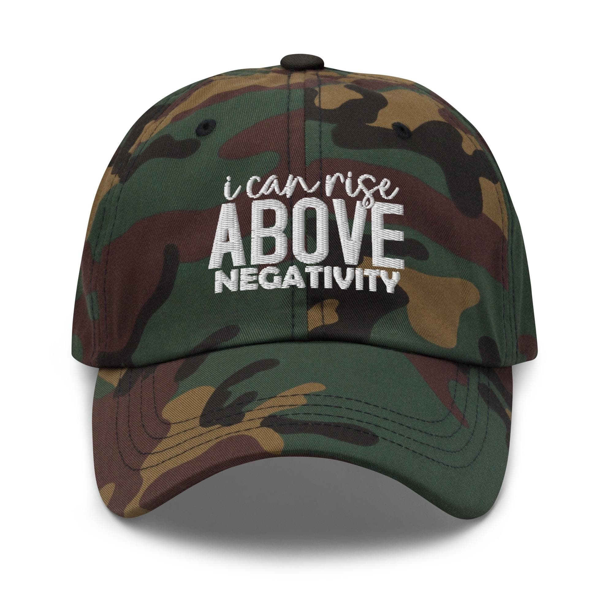 I Can Rise Above Negativity Embroidered Dad Hat Gift for Dad Mental Hat Self Care Hat Self Love Hat Therapy Hat Mental Health Awareness Cap