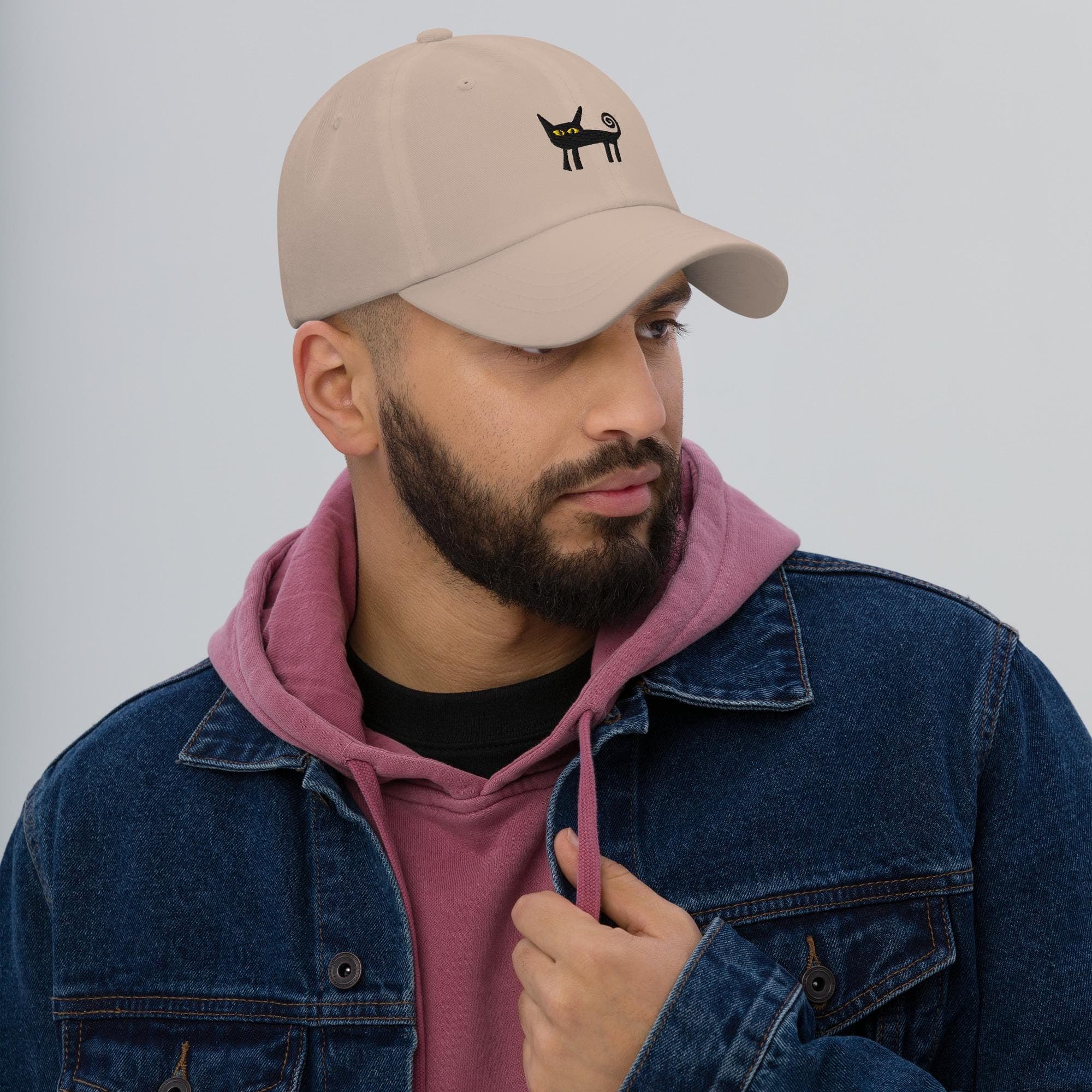 Weird Cat Hat Ugly Cat Embroidered Dad Cap 
Weird black cat
dad cat hat
mom cat hat
weird cat hat
ugly cat hat
hat with ugly cat
hat with weird cat
funny cat
funny ugly cat
meme cat
ugly black cat