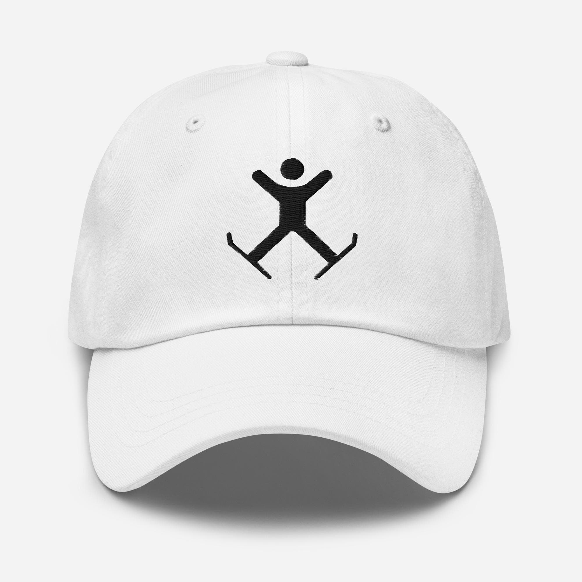 Skiing Embroidered Cap | Winter Sports Hat for Ski Lovers | Snowboard & Ski Gear