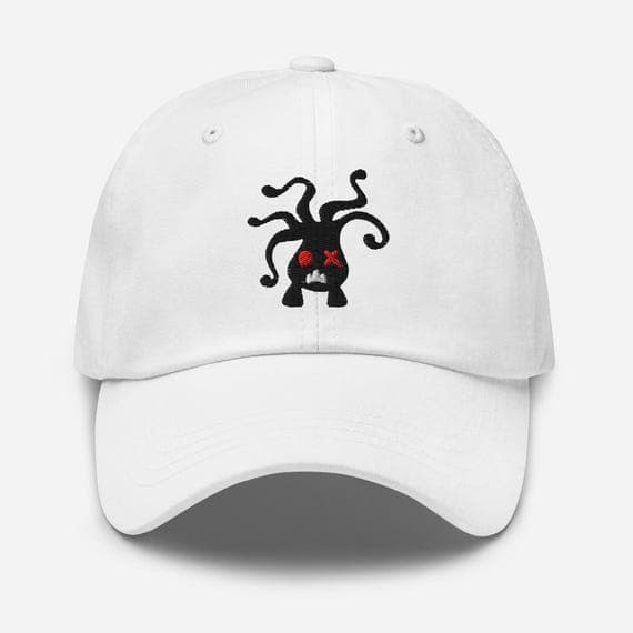 Ugly Monster Cap | Funny Embroidered Hat | Cute Monster Dad Hat | Quirky Streetwear Accessories | Gift for Monster Lovers
