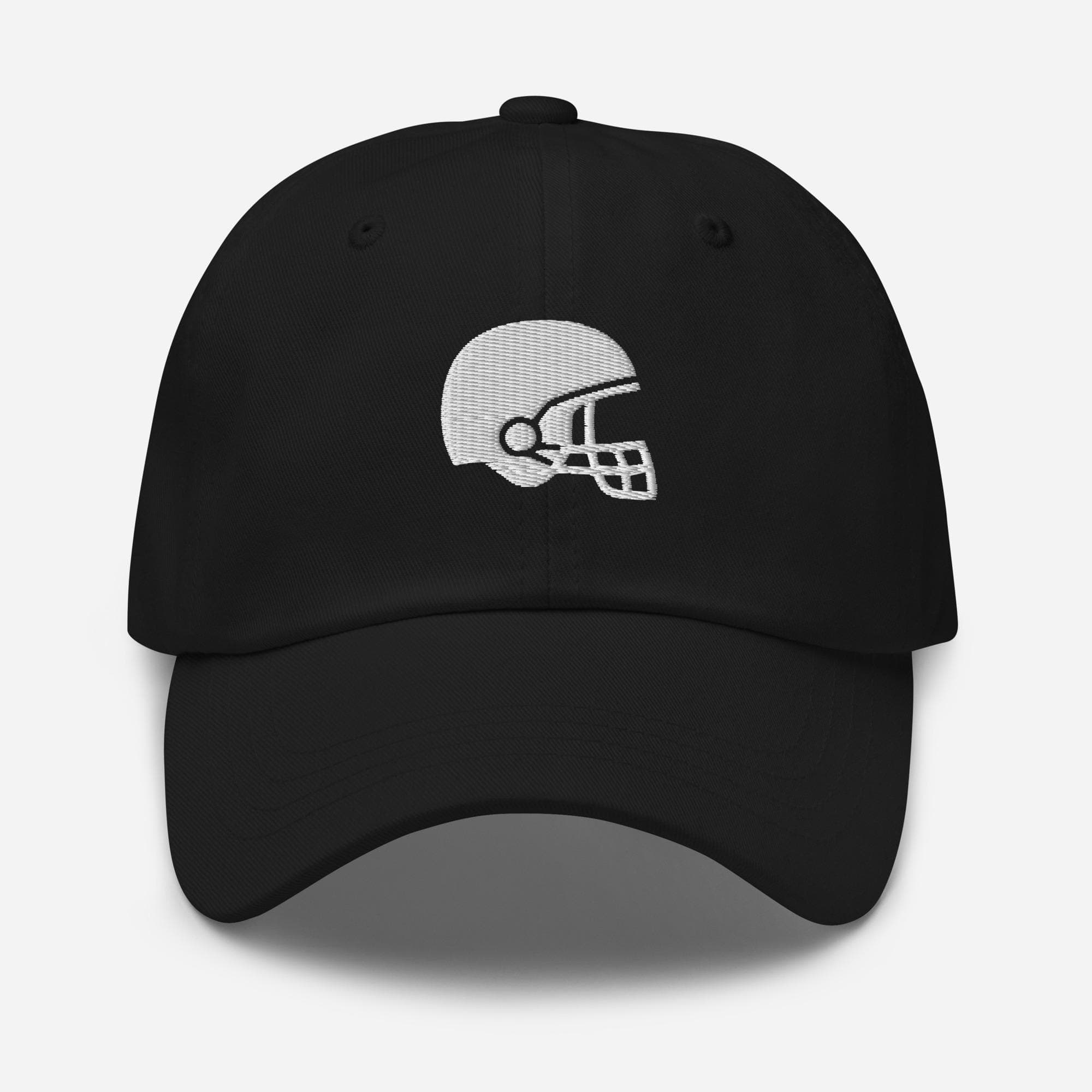 Football Helmet Hat Embroidered – Sports Cap, Game Day Dad Hat, American Football Fan Gift