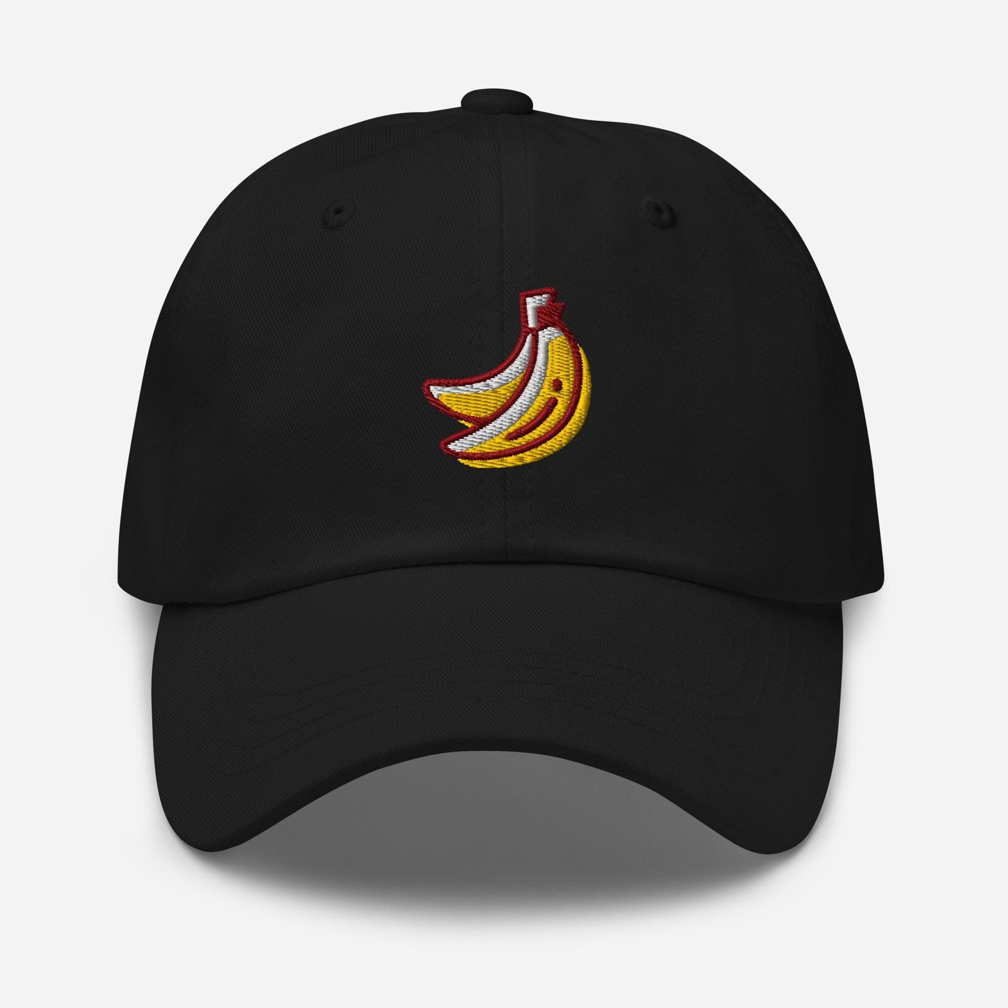 Cute Banana Baseball Dad Cap – Fruit Embroidery Hat, Casual Adjustable Summer Cap, Trendy Cartoon Fruit Dad Hat