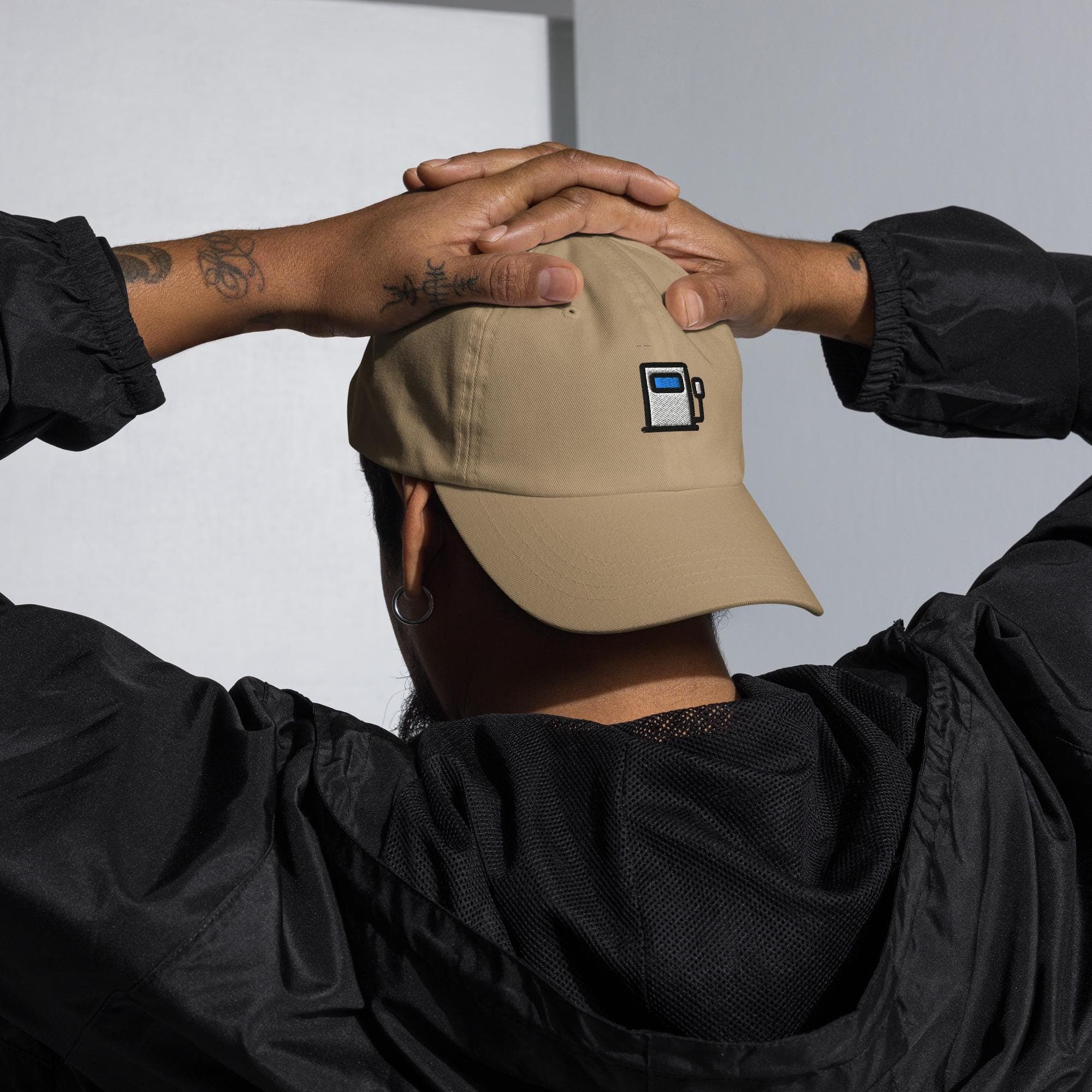 Embroidered Gas Pump Cap – Petrol Station Hat, Car Lover Gift, Retro Gasoline Dad Hat, Mechanic Trucker Style Baseball Cap