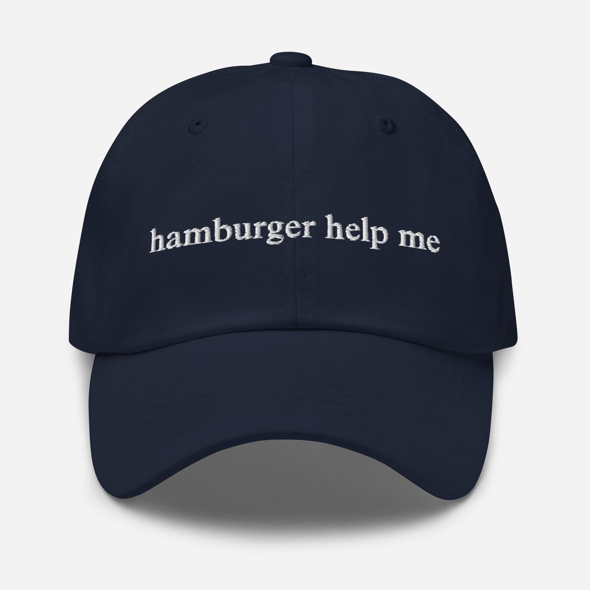 Hamburger help me Hat | Embroidered Dad Cap funny hat
mental health
mental health hat
help me hat
embroidered hat
festival hat
funny festival hat
funny birthday gift
mental health gift
funny mental health
gift for mom
gift for dad