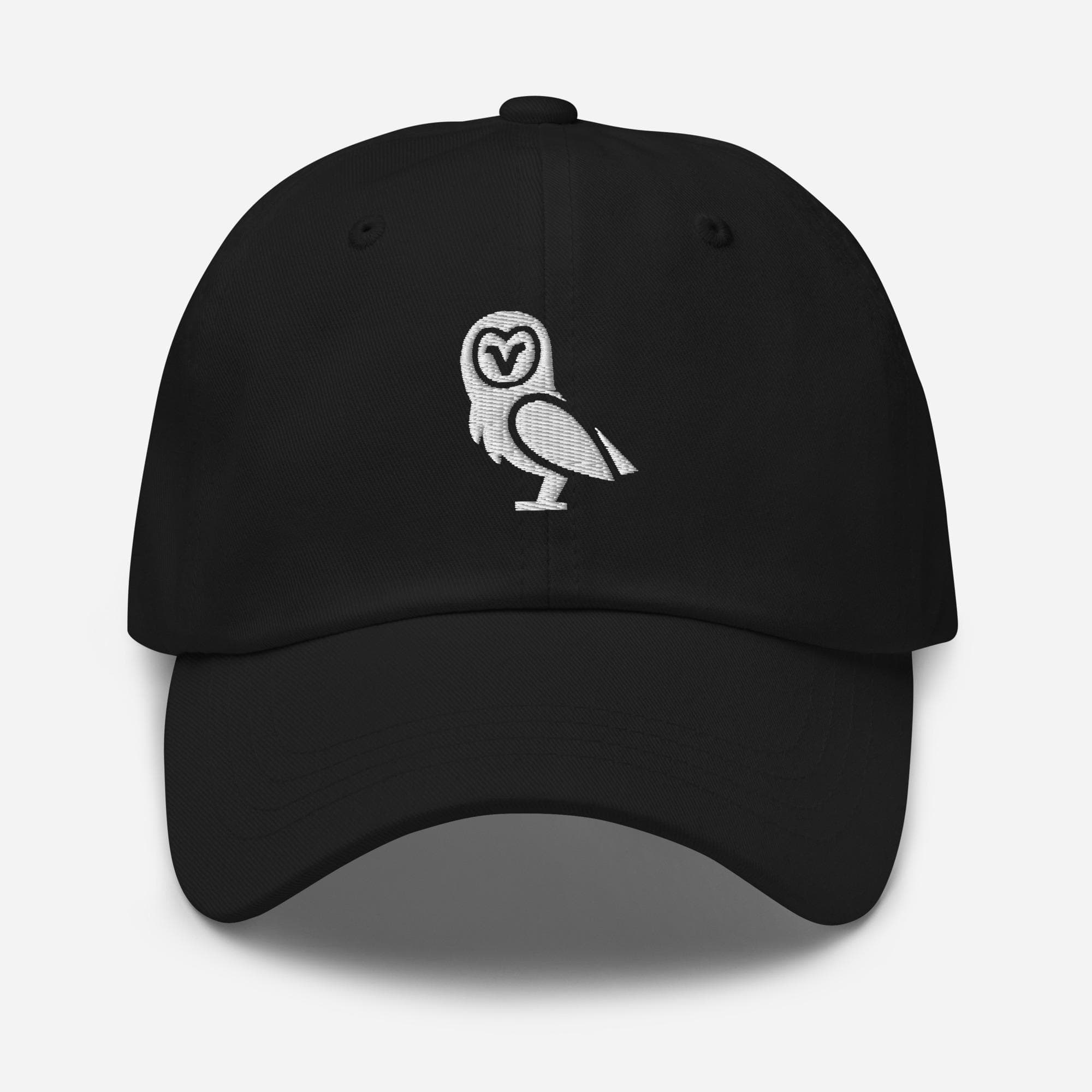 Barn Owl Hat Embroidered Cap– Cute Wildlife Cap, Nature Lover Gift, Owl Illustration Baseball Cap