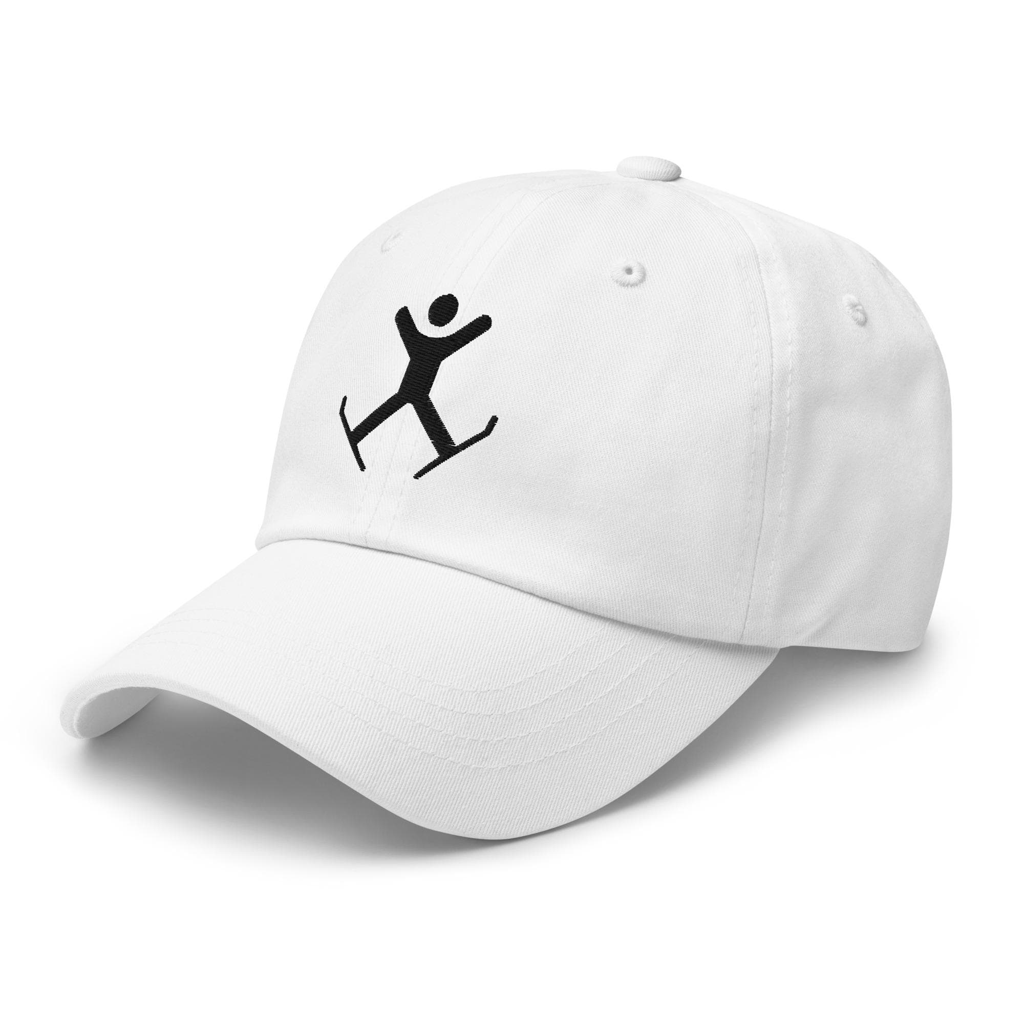 Skiing Embroidered Cap | Winter Sports Hat for Ski Lovers | Snowboard & Ski Gear