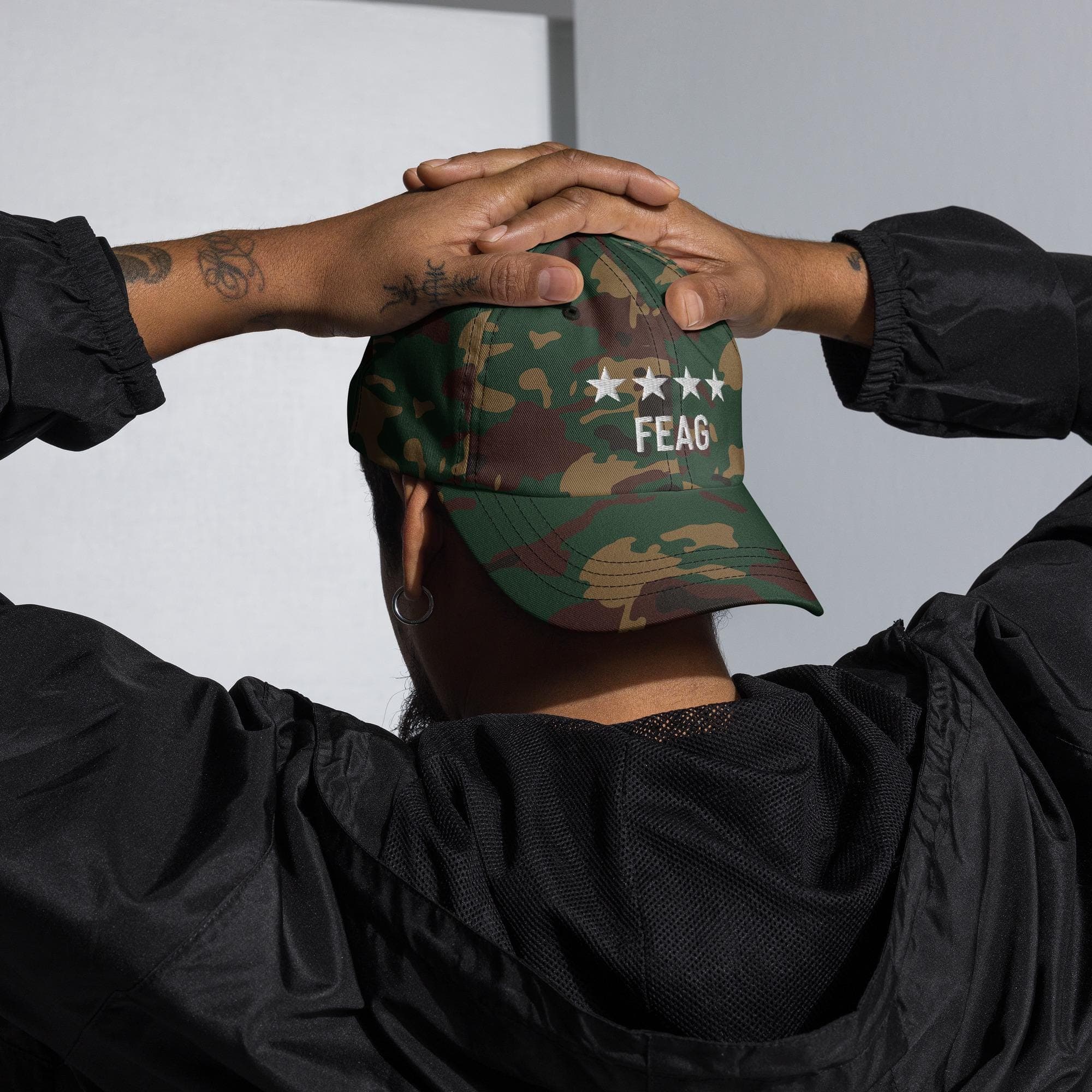 Four Star Hat FEAG Embroidered Hat Four Star General Military Hat Four -star insignia rank of general Army Air Force Marine Corps