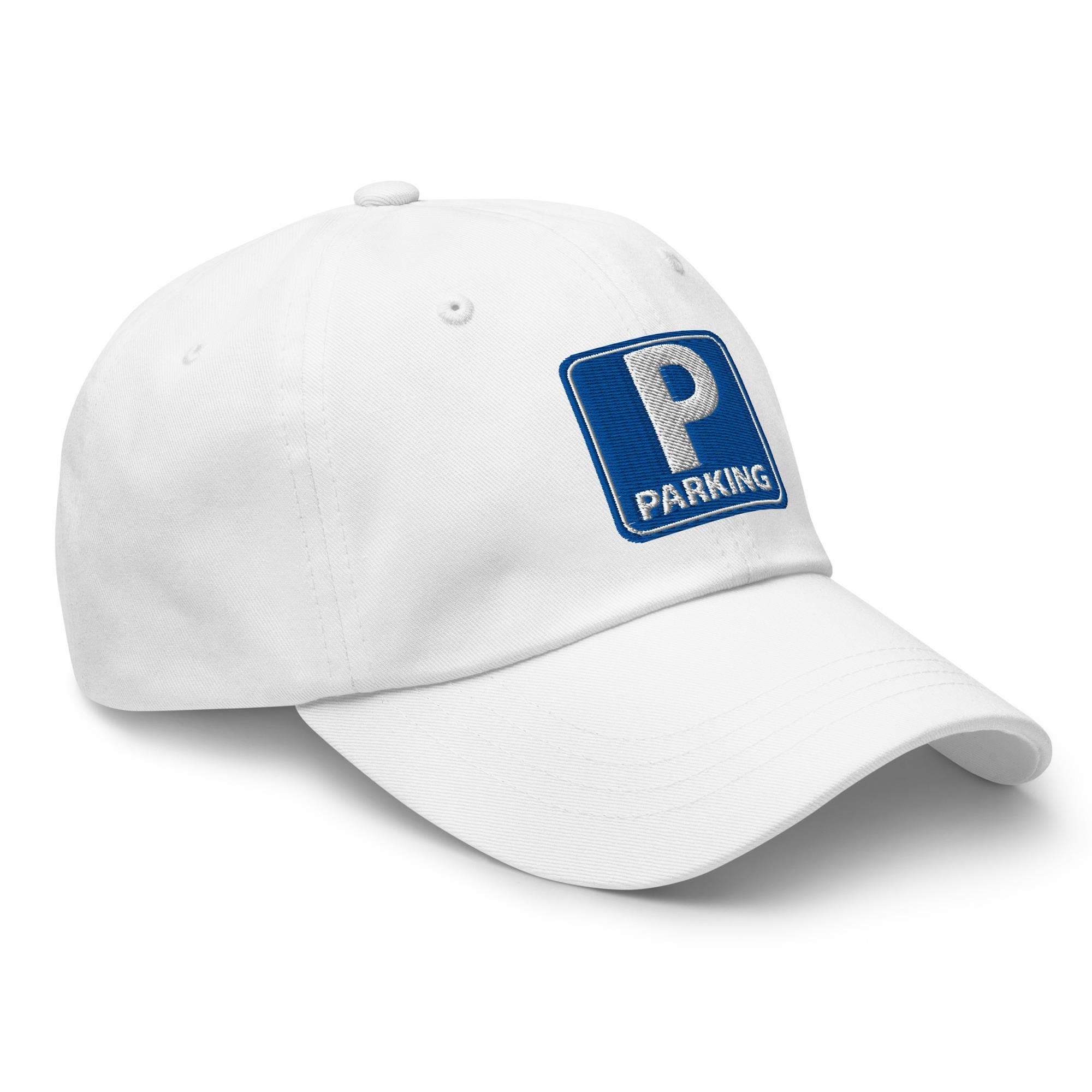 Parking Sign Embroidered Cap – Streetwear Dad Hat, Funny Parking Sign Hat Gift for Drivers & Car Lovers