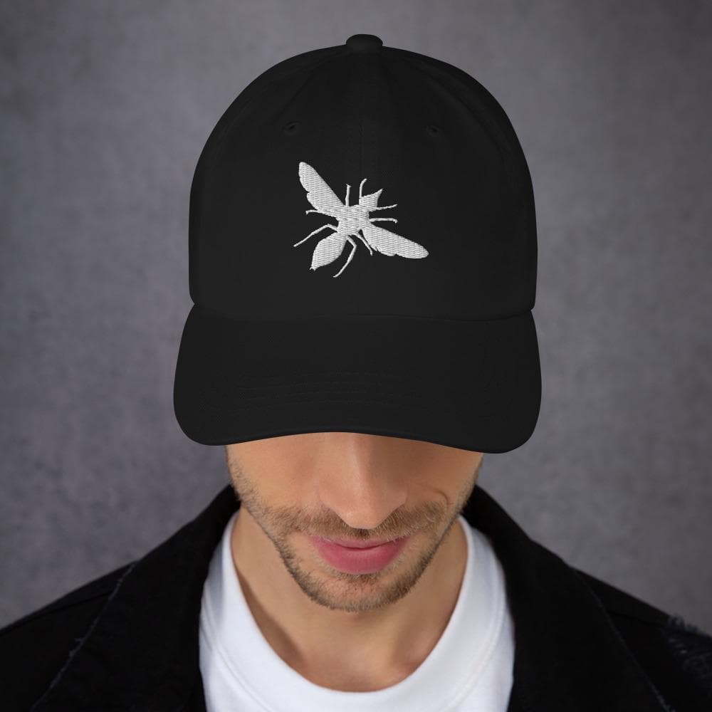 Housefly Cap | Insect Lover Hat | Entomology Gift | Fly Embroidered Dad Hat | Bug lover gift