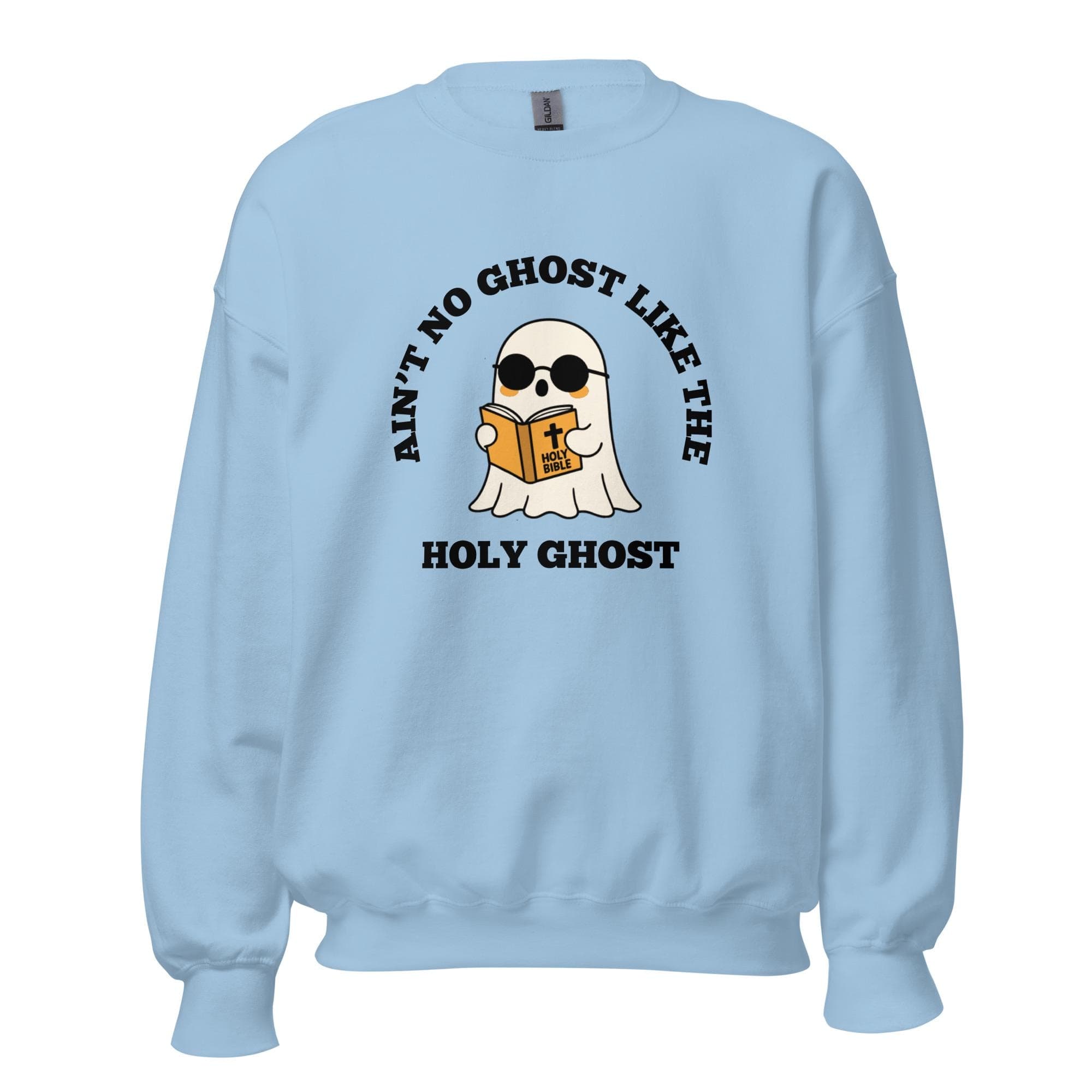 Cute Ghost Sweatshirt, Funny Christian Gifts, Funny Christian Halloween Sweatshirt, Religious Halloween Shirt, Christian Apparel, Catholic