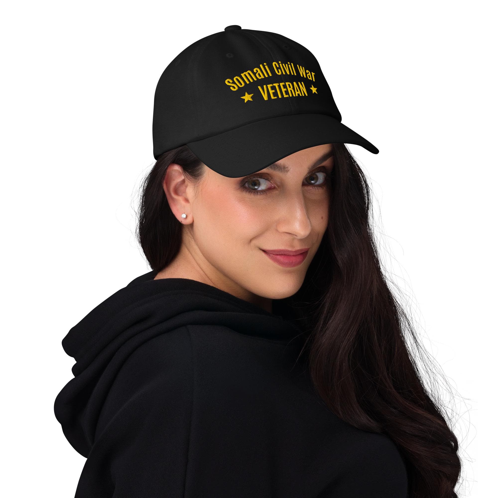 Somali Civil War Veteran Dad Cap | Mogadishu Military Tribute Hat | Embroidered Baseball Hat