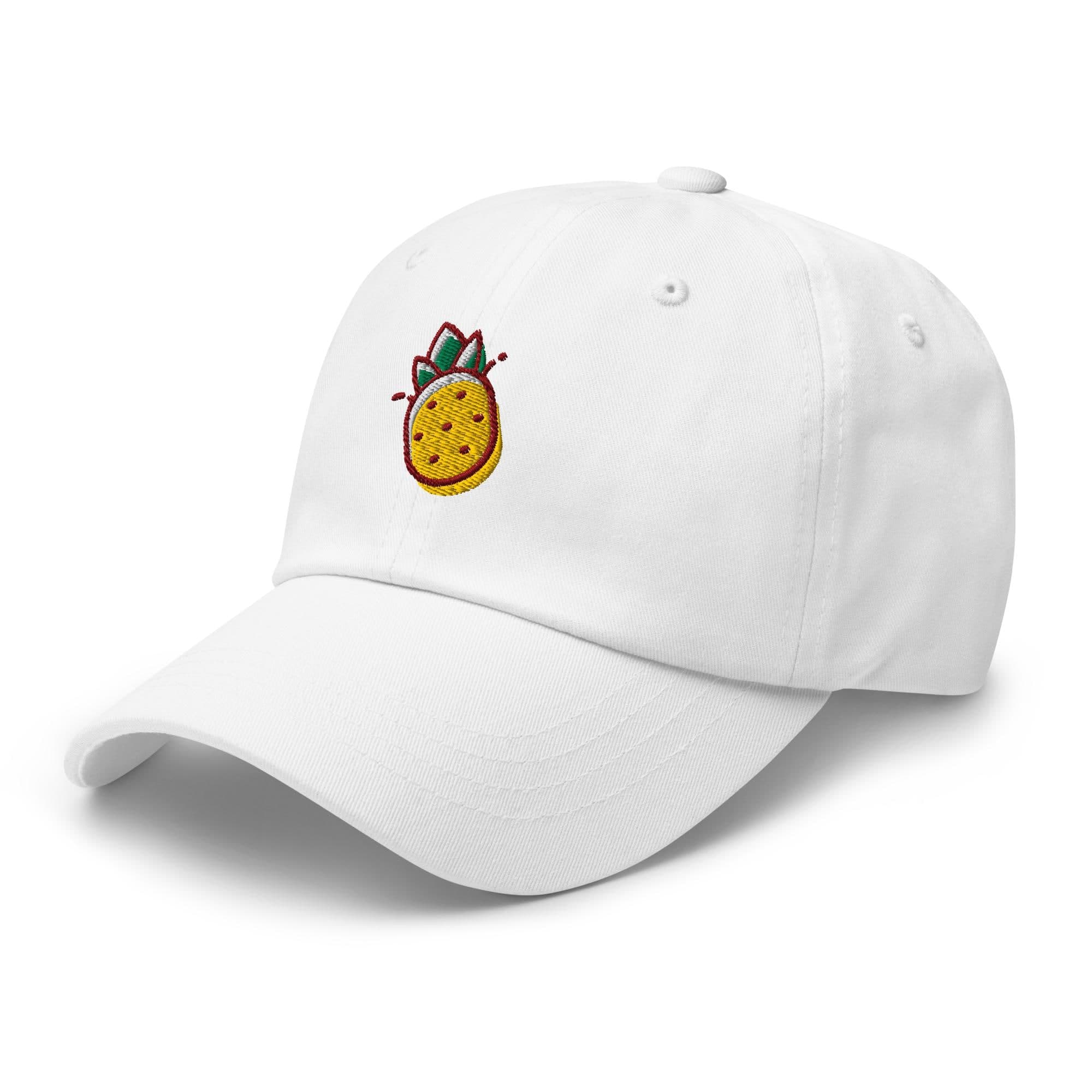 Cute Pineapple Baseball Dad Cap | Fruit Lover Summer Hat | Casual Adjustable Embroidered Cap
