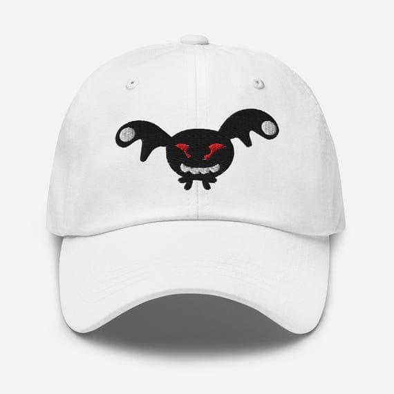 Halloween Monster Cap – Spooky Embroidered Hat – Cute Scary Cartoon Dad Hat – Halloween Costume Baseball Cap