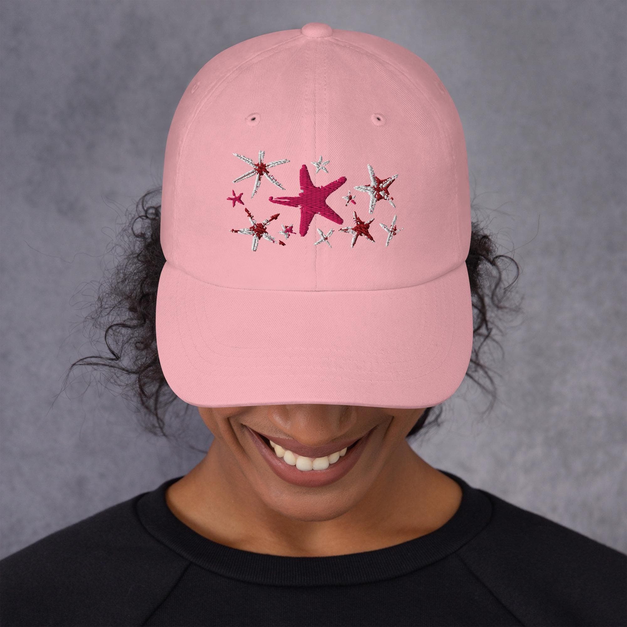 Star fish hat Embroidered Dad Cap Star fish hat Embroidered Dad Cap starfish
cute star fish
hat for kids
hat for teens
gift for kids
gift for teens
for sea animal lover
under water animals
pink star fish
gift
for him
cute