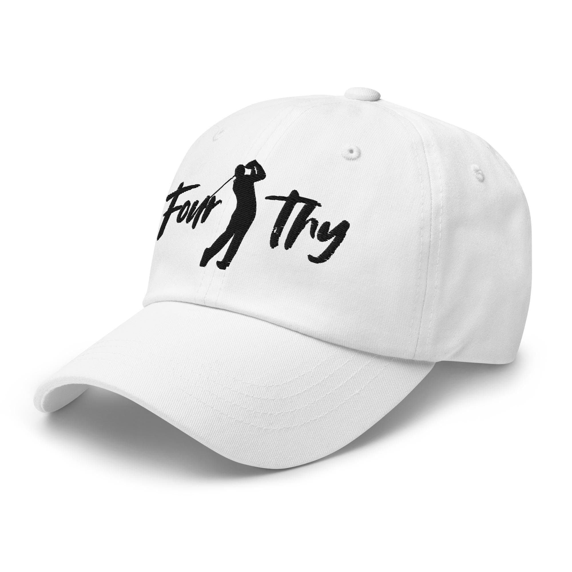 Forty Golf Dad Cap – 40th Birthday Golf Hat, Embroidered Golf Lover Gift, Adjustable Baseball Cap, Golfing Milestone Accessory