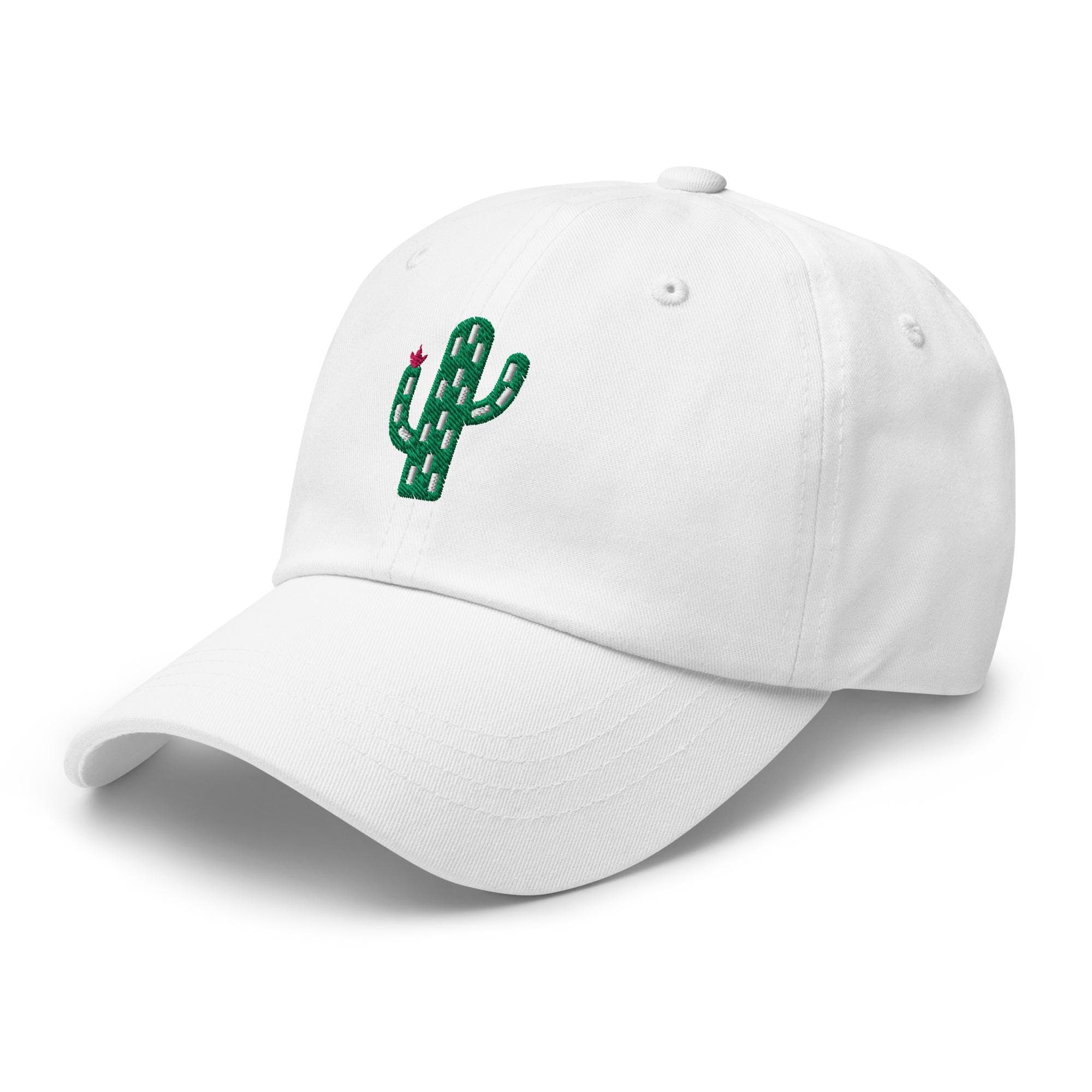 Embroidered Cactus Cap – Plant Lover Hat, Minimalist Desert Baseball Cap, Outdoor Gardening Gift, Succulent Embroidery Dad Hat