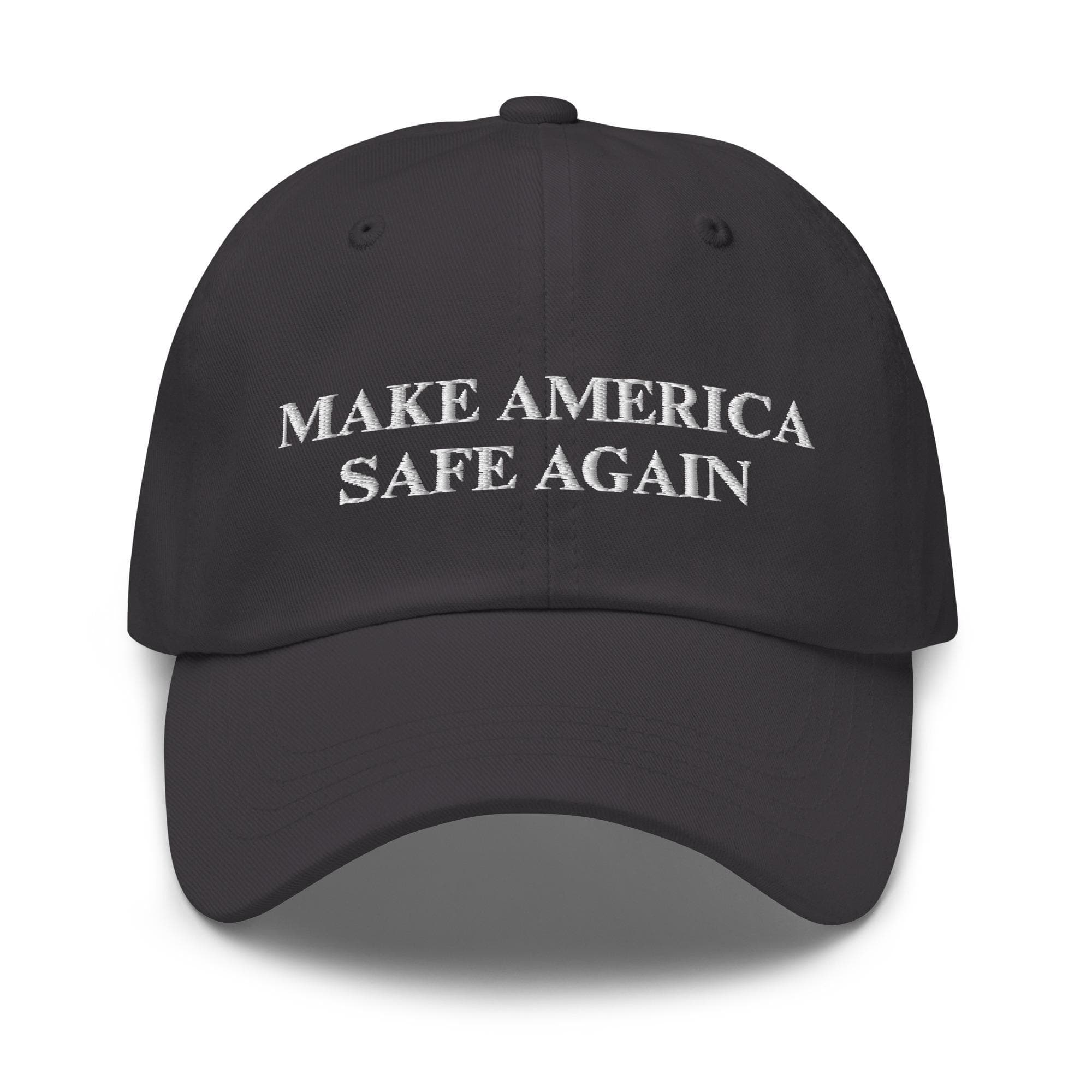 Make America Safe Again Hat Embroidered Hat Make America Great Again MAGA HAT Baseball Hat Red Donald Trump Hat Gift for Friend Gift for Dad