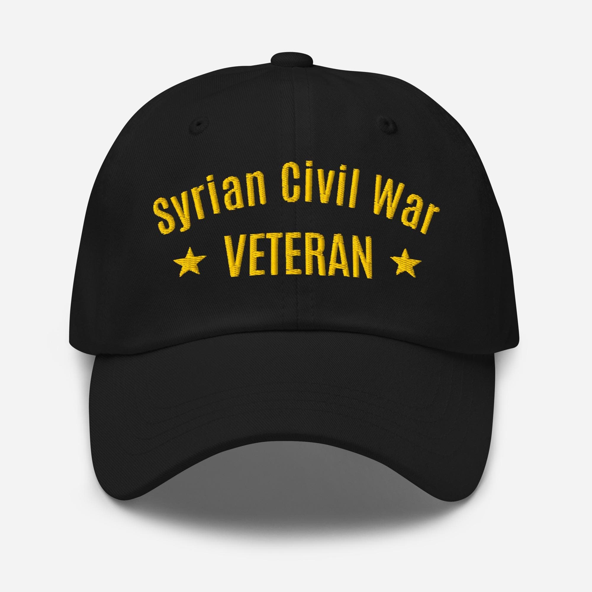 Syrian Civil War Veteran Dad Cap – Embroidered Military Hat, Tribute to Assad Era & Freedom Fighters